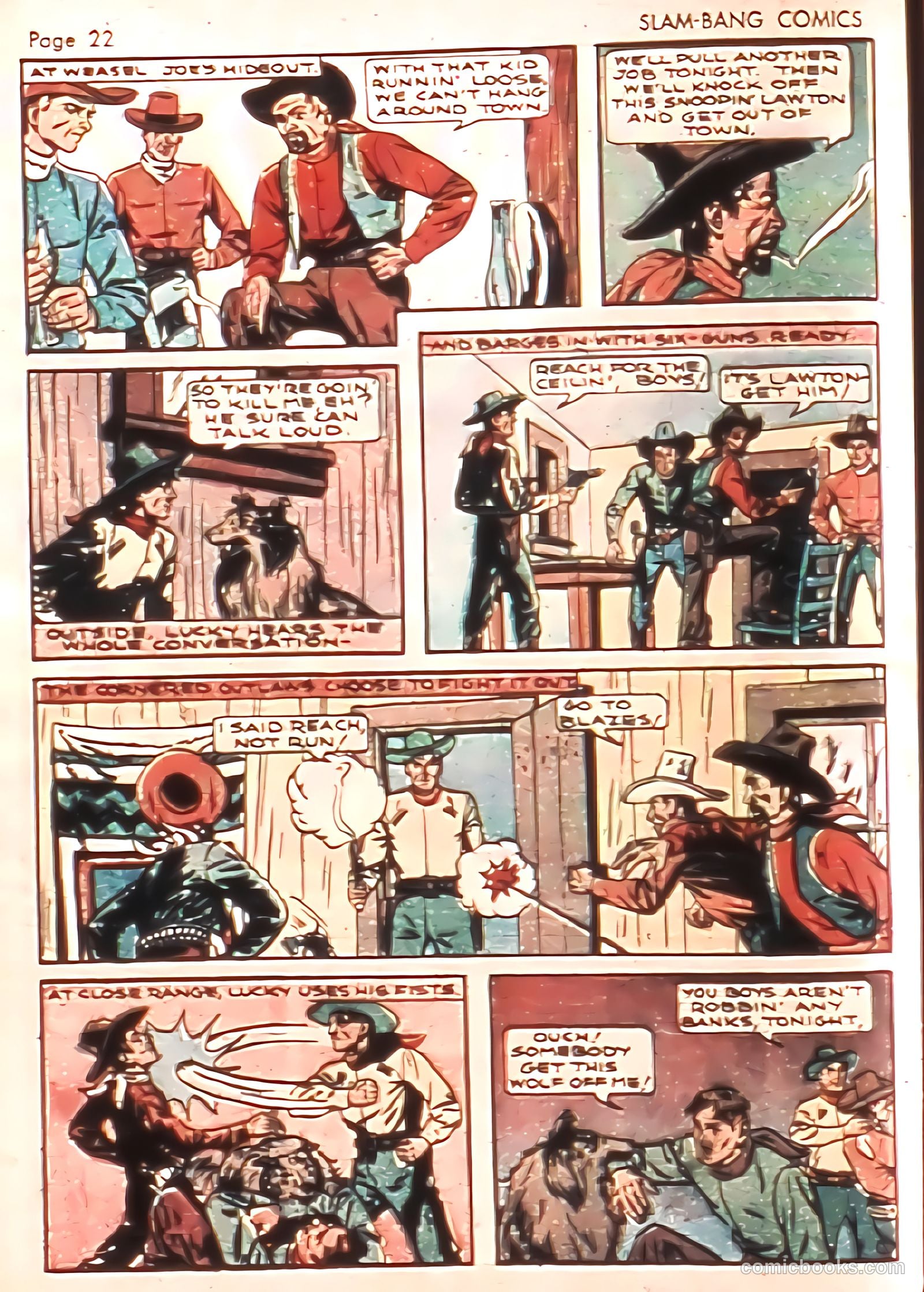 Slam-Bang Comics #3 (1940) — page 24 of 69