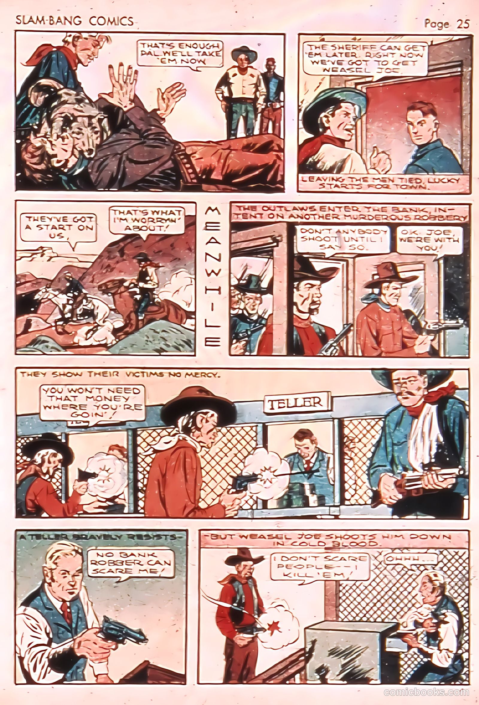 Slam-Bang Comics #3 (1940) — page 27 of 69