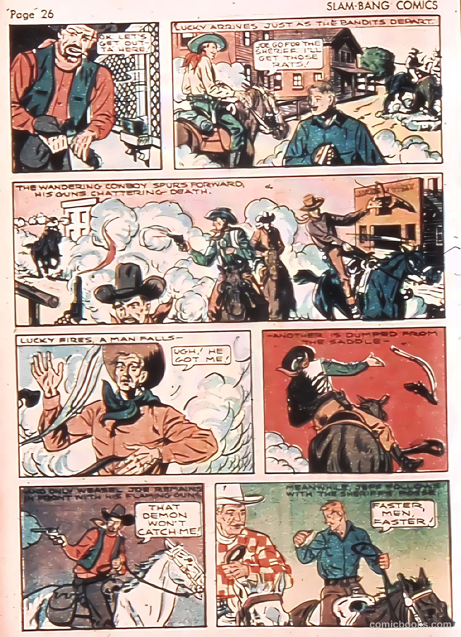 Slam-Bang Comics #3 (1940) — page 28 of 69