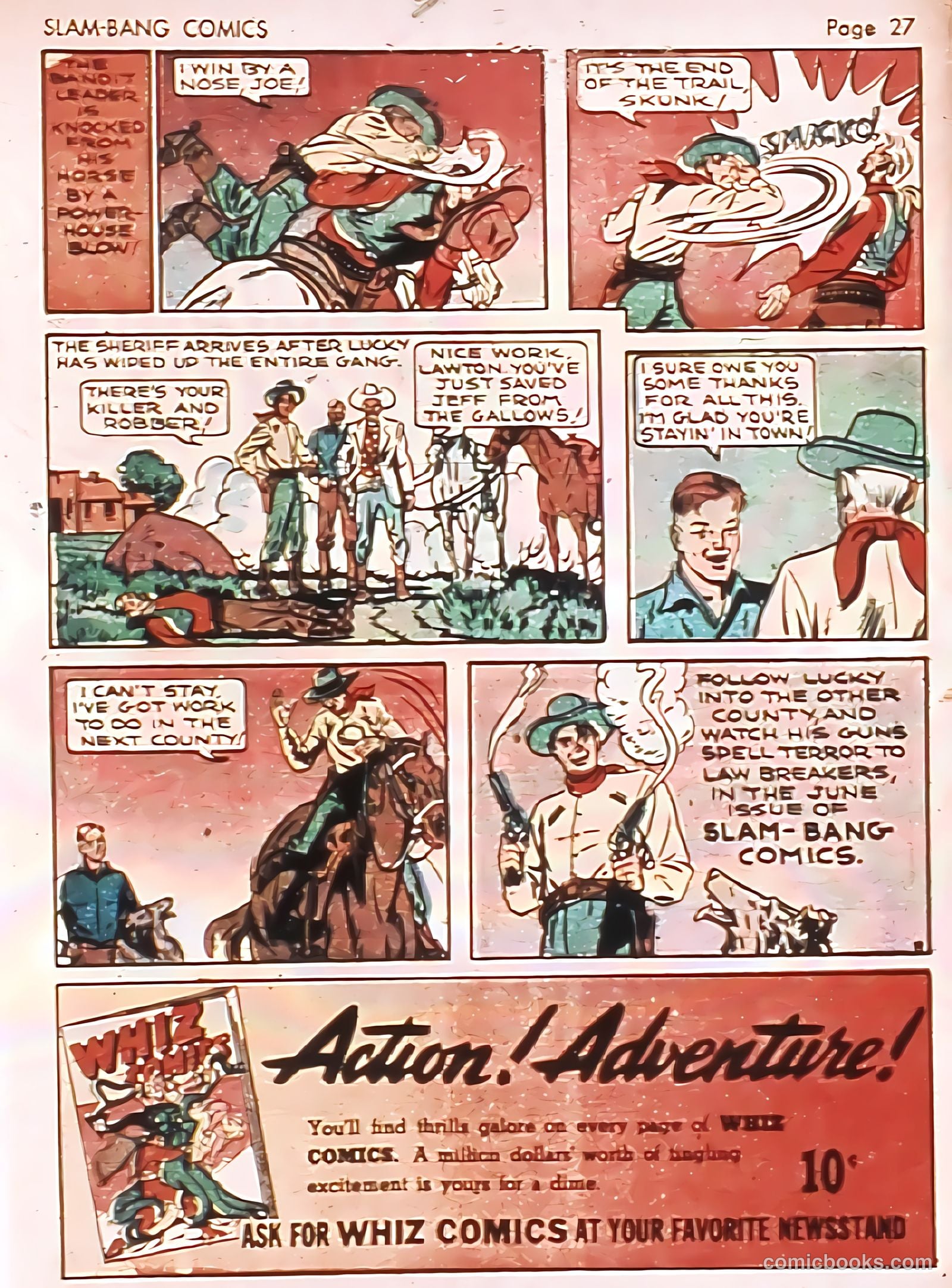Slam-Bang Comics #3 (1940) — page 29 of 69