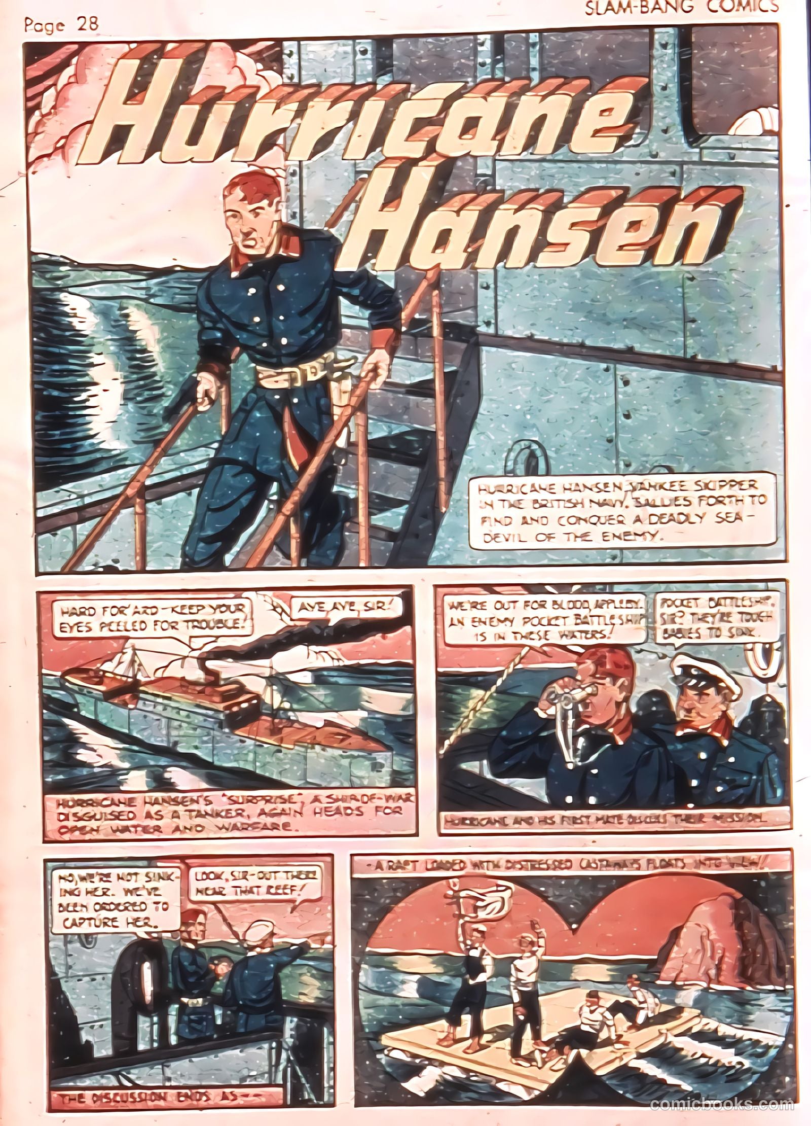 Slam-Bang Comics #3 (1940) — page 30 of 69
