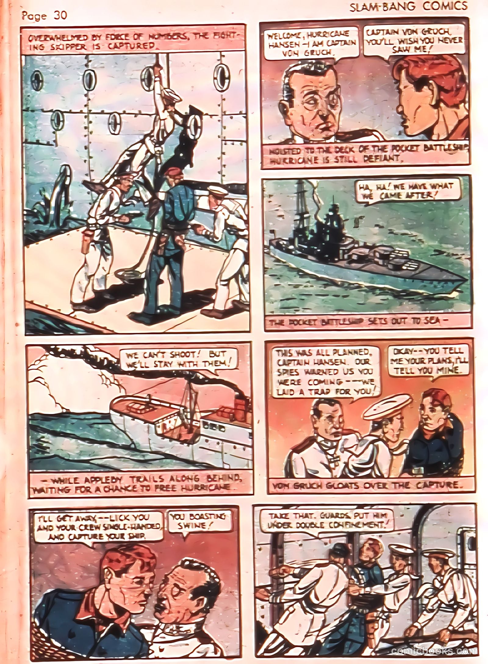 Slam-Bang Comics #3 (1940) — page 32 of 69