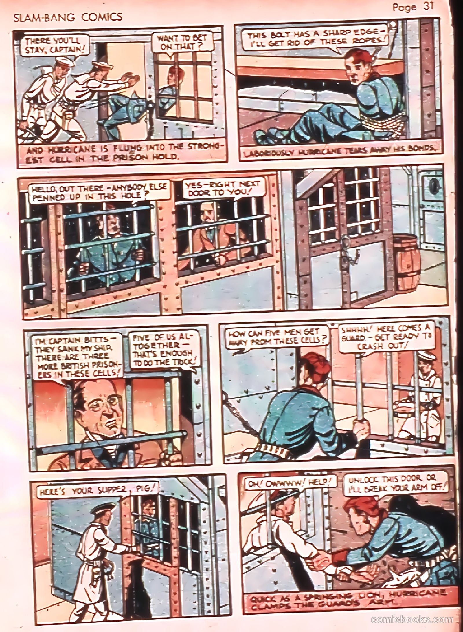 Slam-Bang Comics #3 (1940) — page 33 of 69