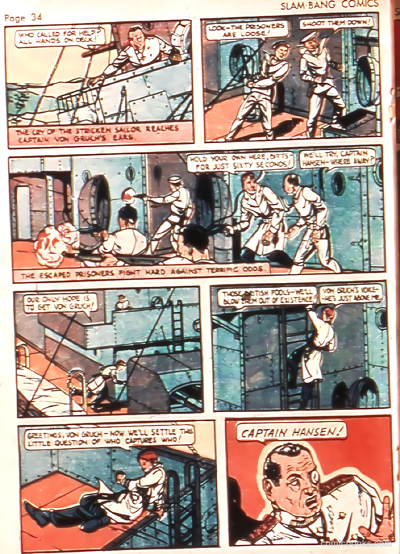 Slam-Bang Comics #3 (1940) — page 36 of 69