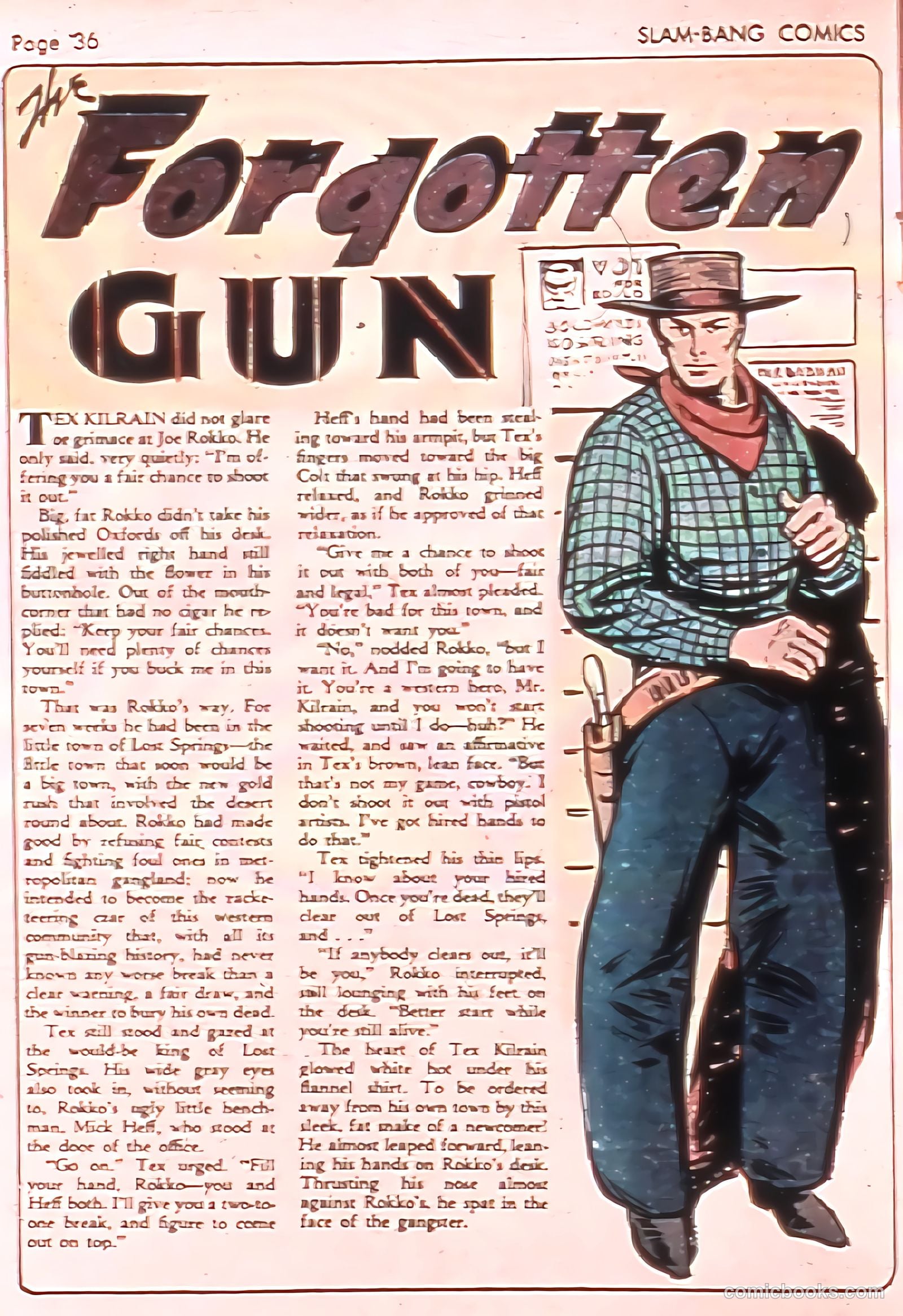 Slam-Bang Comics #3 (1940) — page 38 of 69