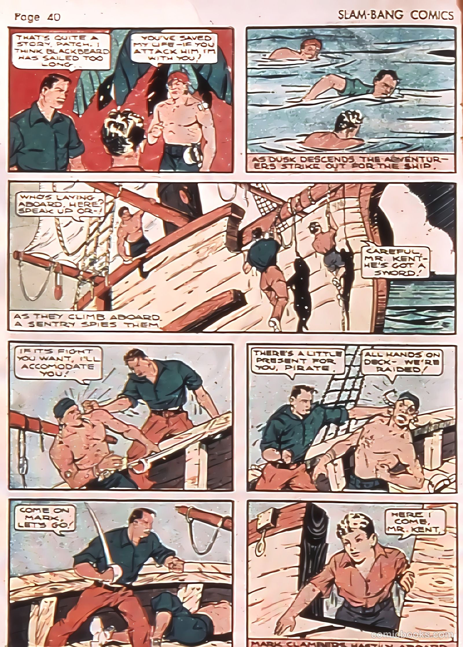 Slam-Bang Comics #3 (1940) — page 42 of 69