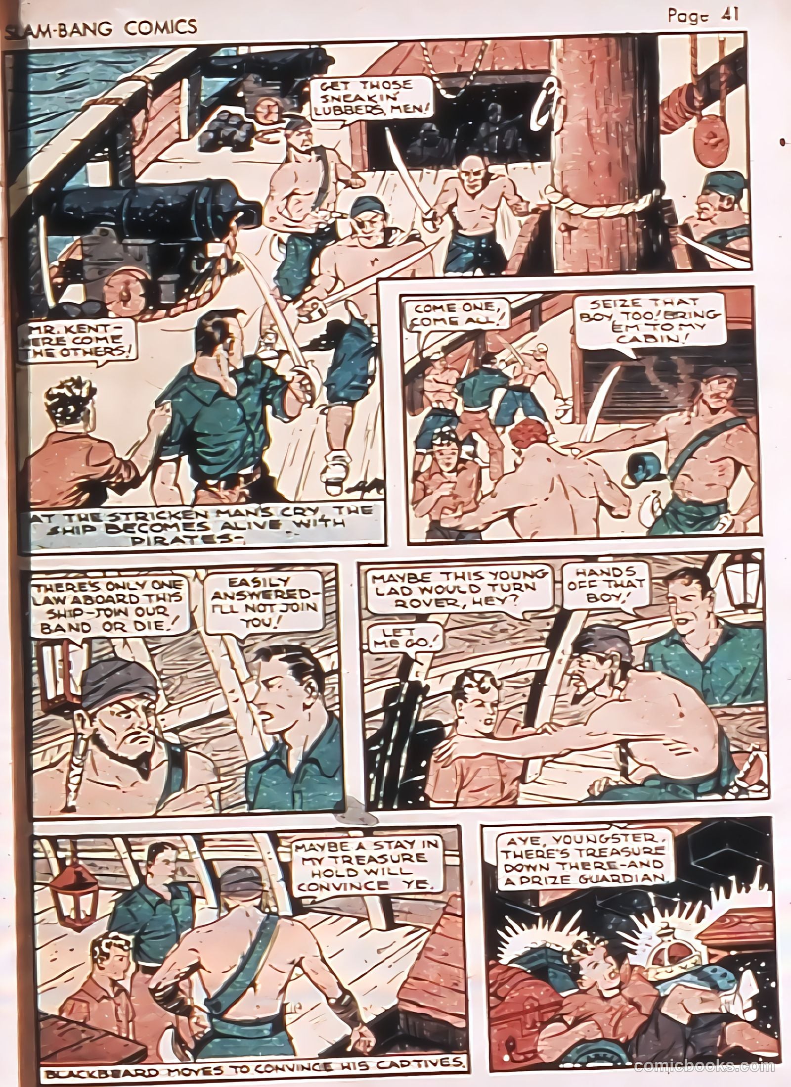 Slam-Bang Comics #3 (1940) — page 43 of 69