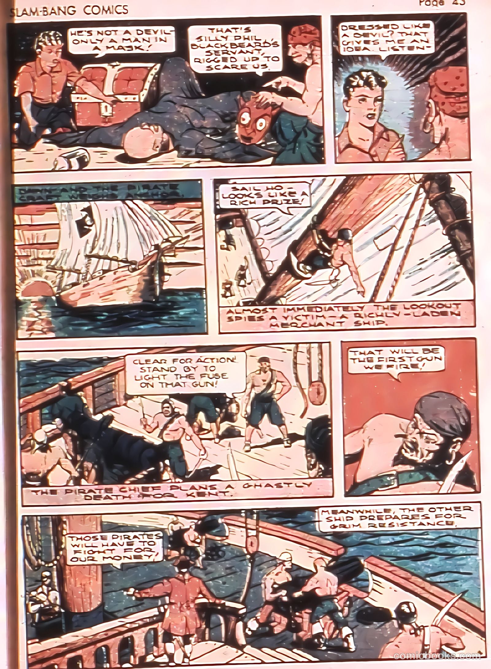 Slam-Bang Comics #3 (1940) — page 45 of 69