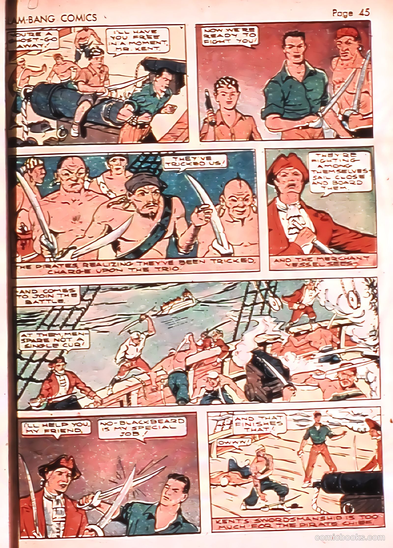 Slam-Bang Comics #3 (1940) — page 47 of 69