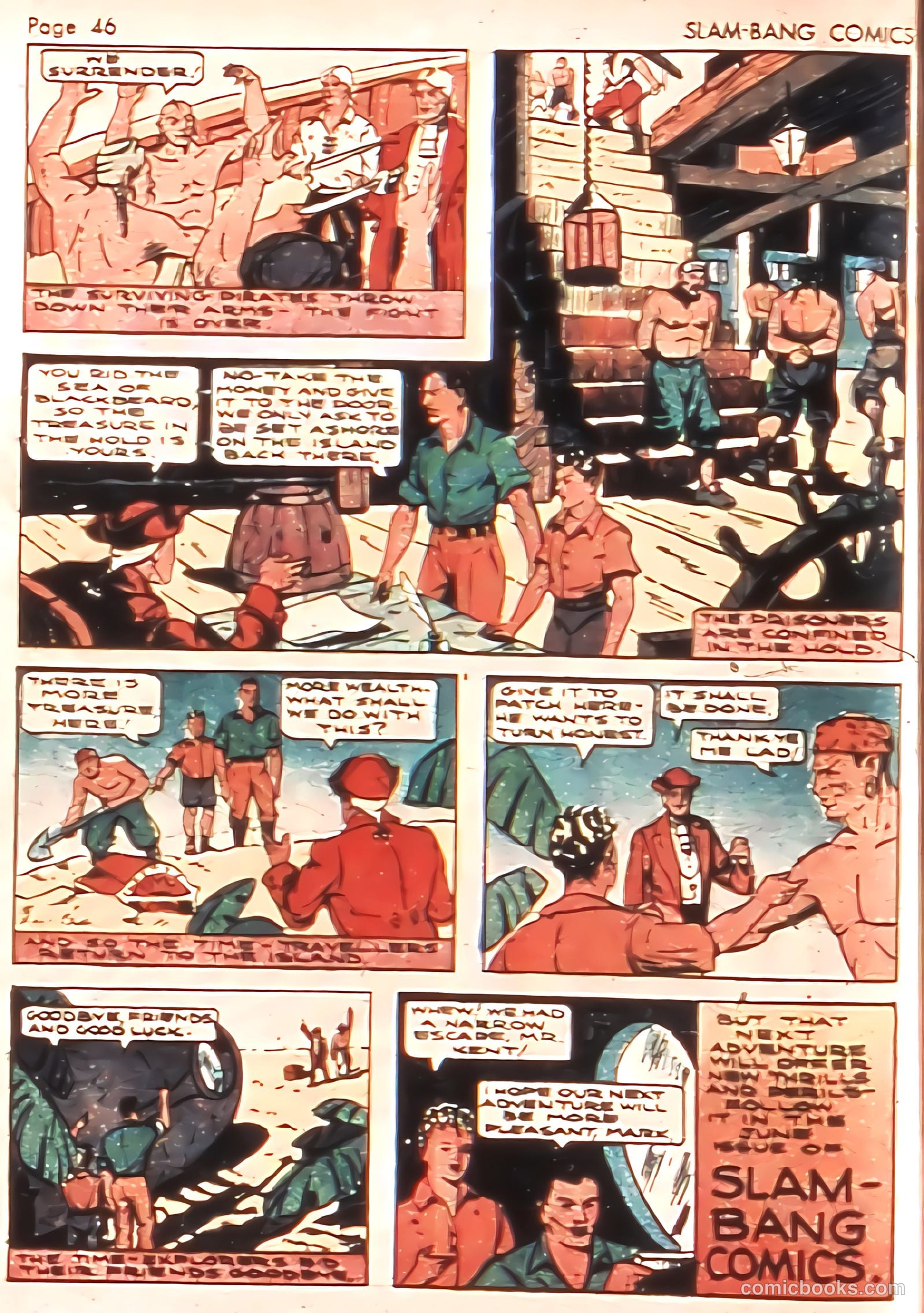 Slam-Bang Comics #3 (1940) — page 48 of 69