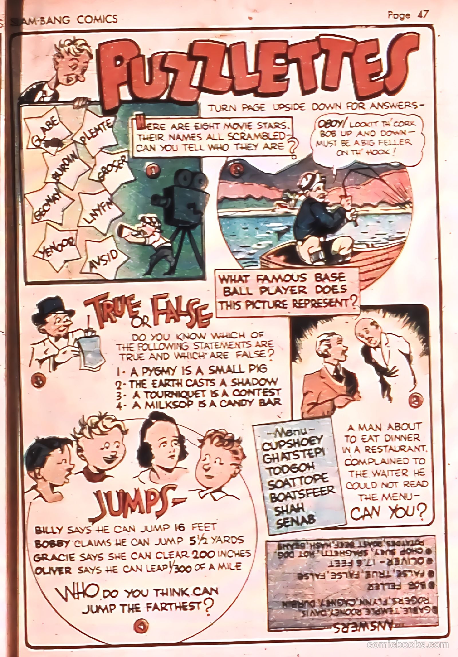 Slam-Bang Comics #3 (1940) — page 49 of 69