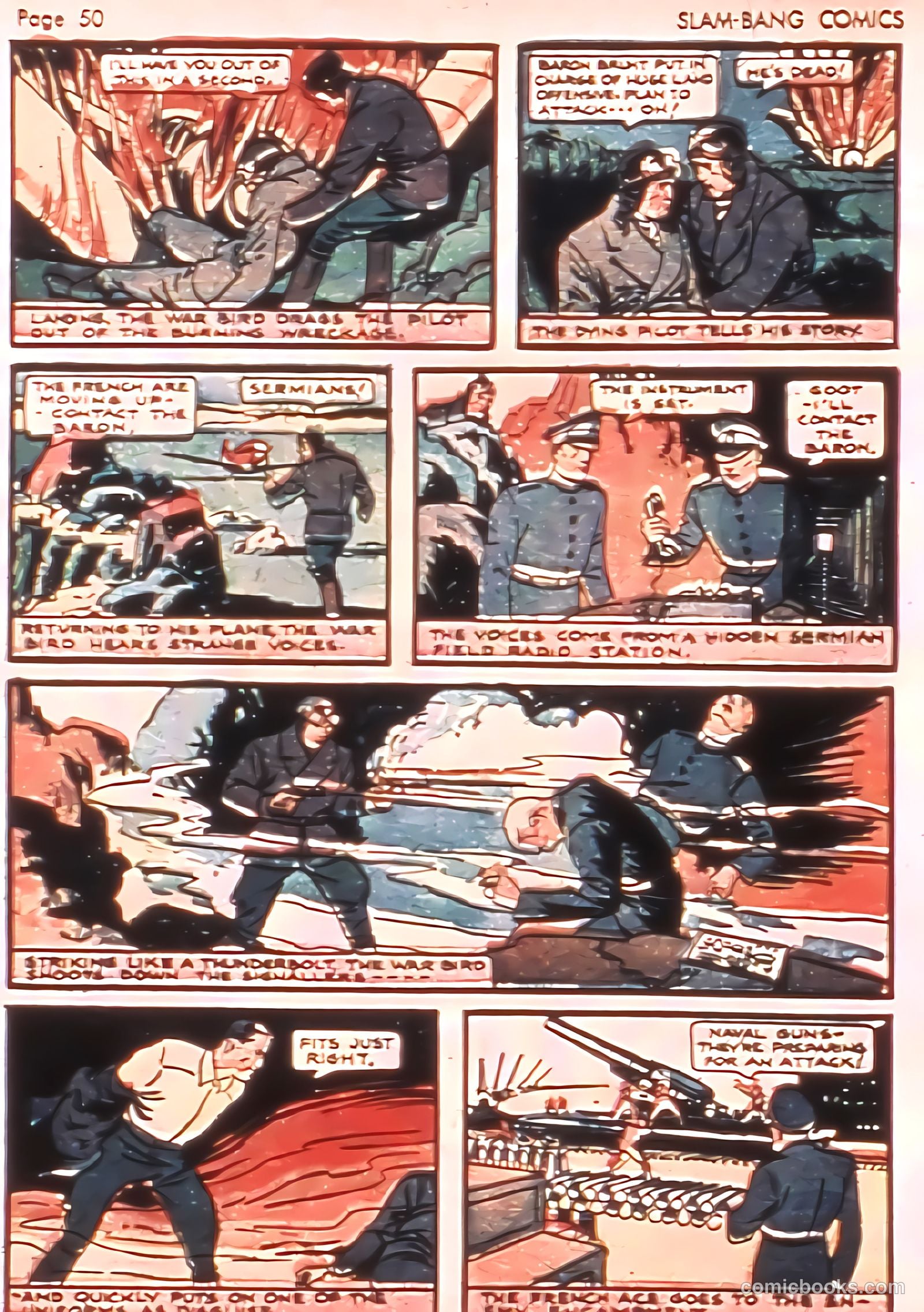 Slam-Bang Comics #3 (1940) — page 52 of 69