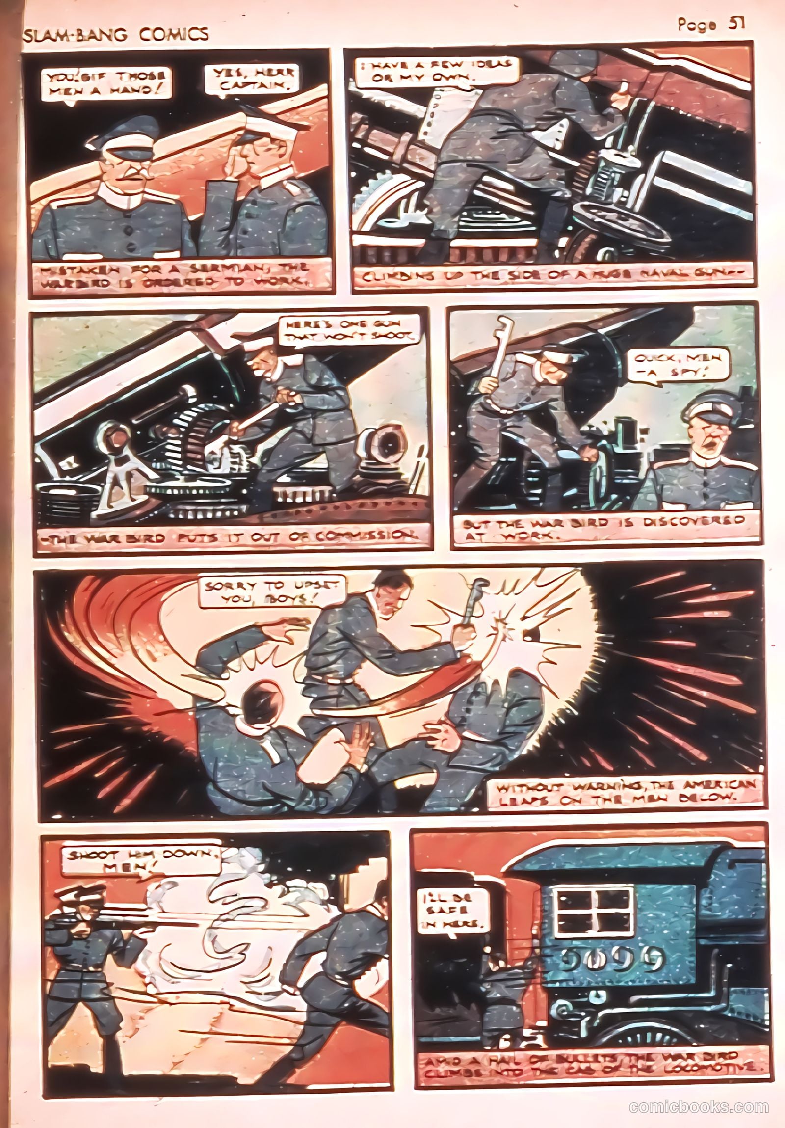 Slam-Bang Comics #3 (1940) — page 53 of 69