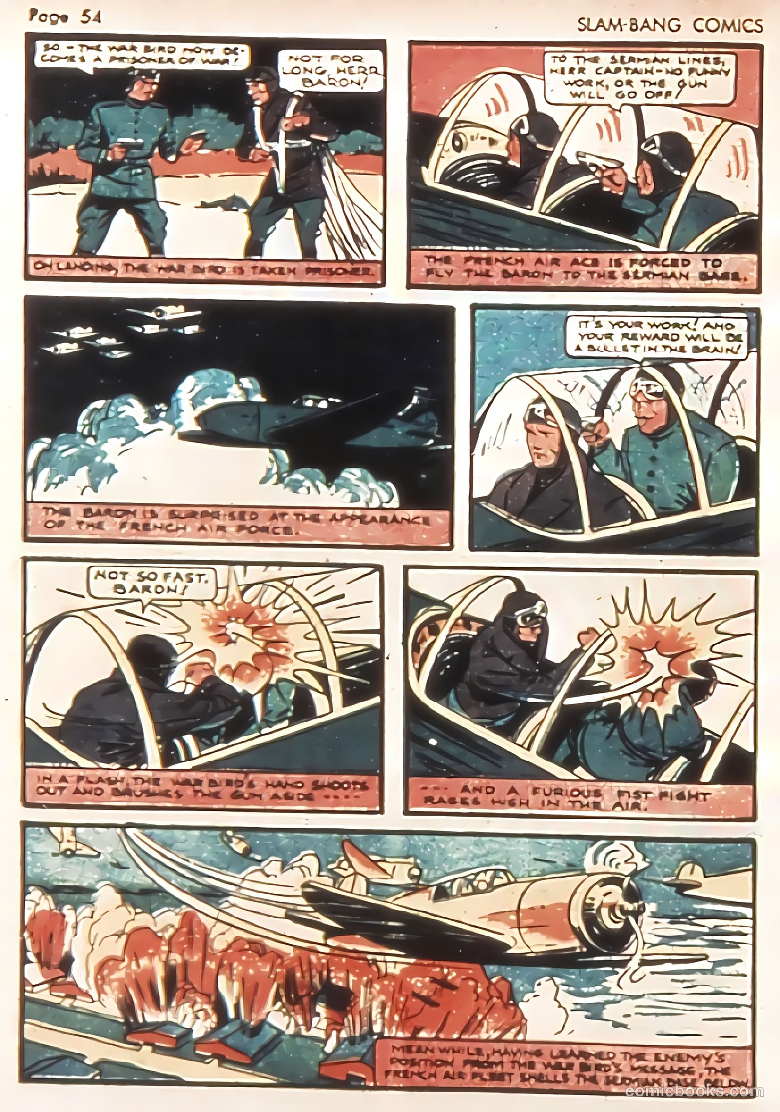 Slam-Bang Comics #3 (1940) — page 56 of 69