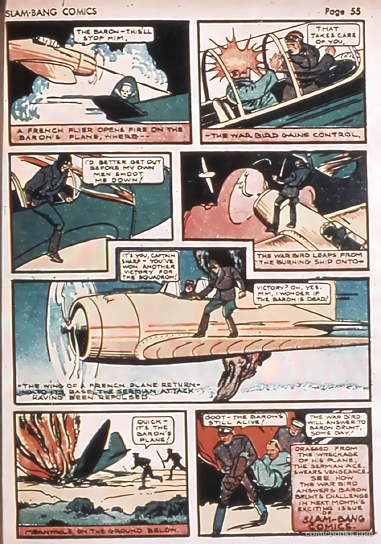 Slam-Bang Comics #3 (1940) — page 57 of 69