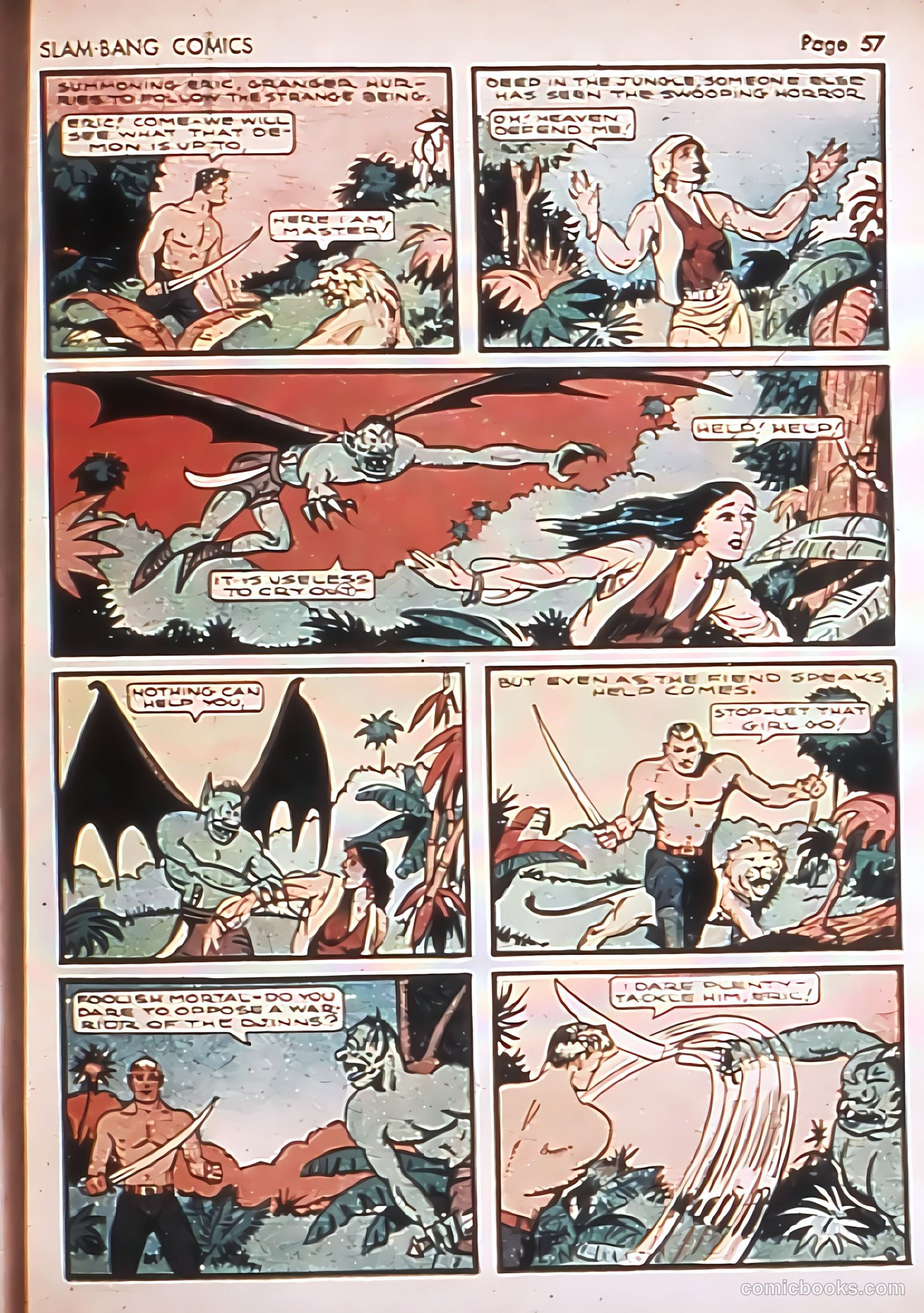 Slam-Bang Comics #3 (1940) — page 59 of 69