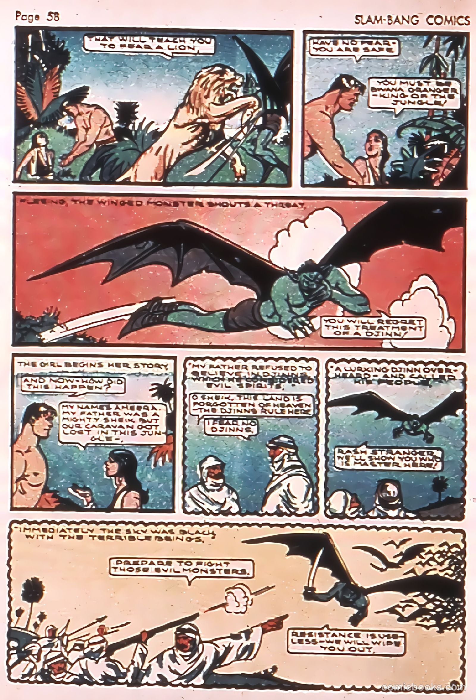 Slam-Bang Comics #3 (1940) — page 60 of 69