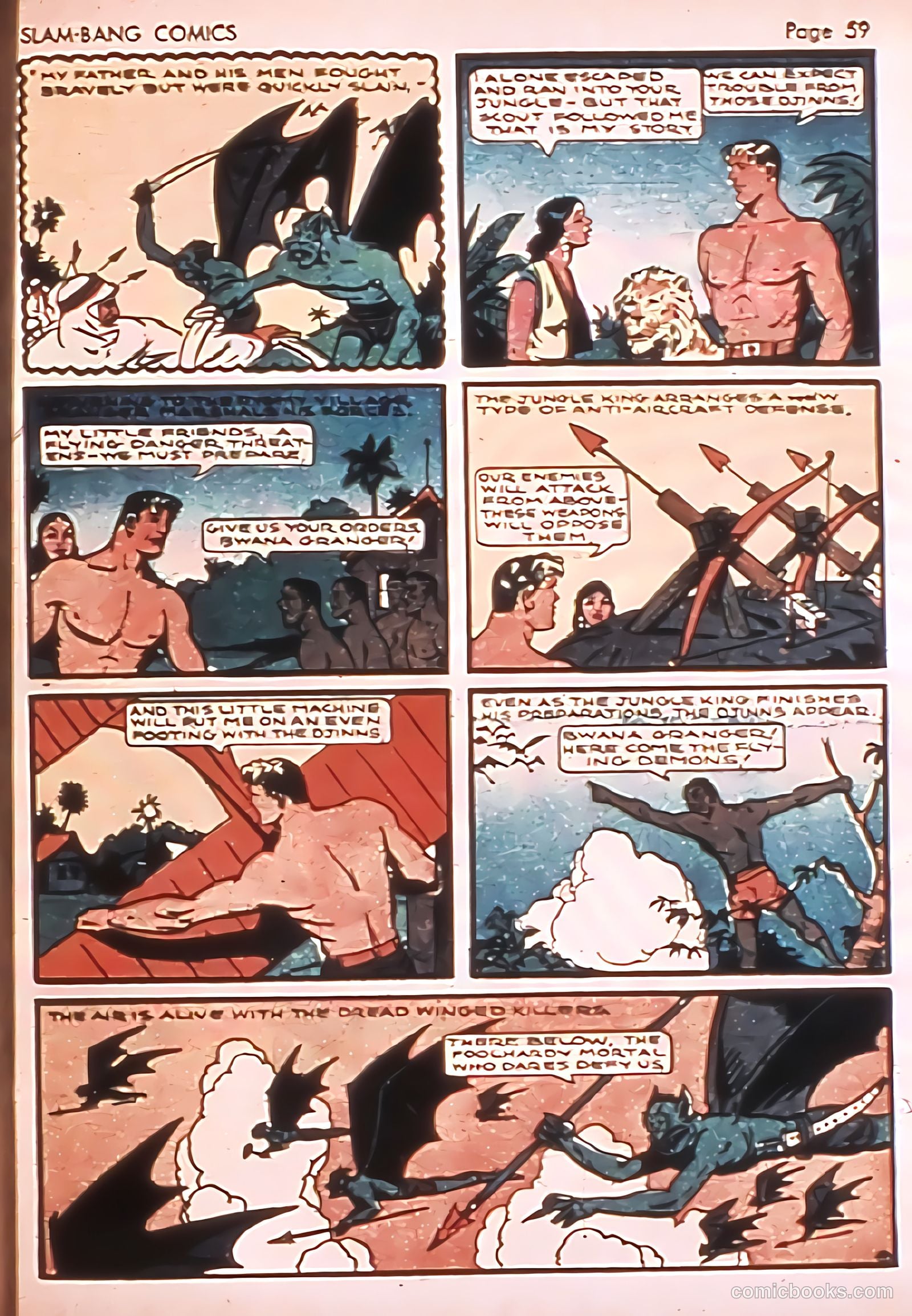 Slam-Bang Comics #3 (1940) — page 61 of 69