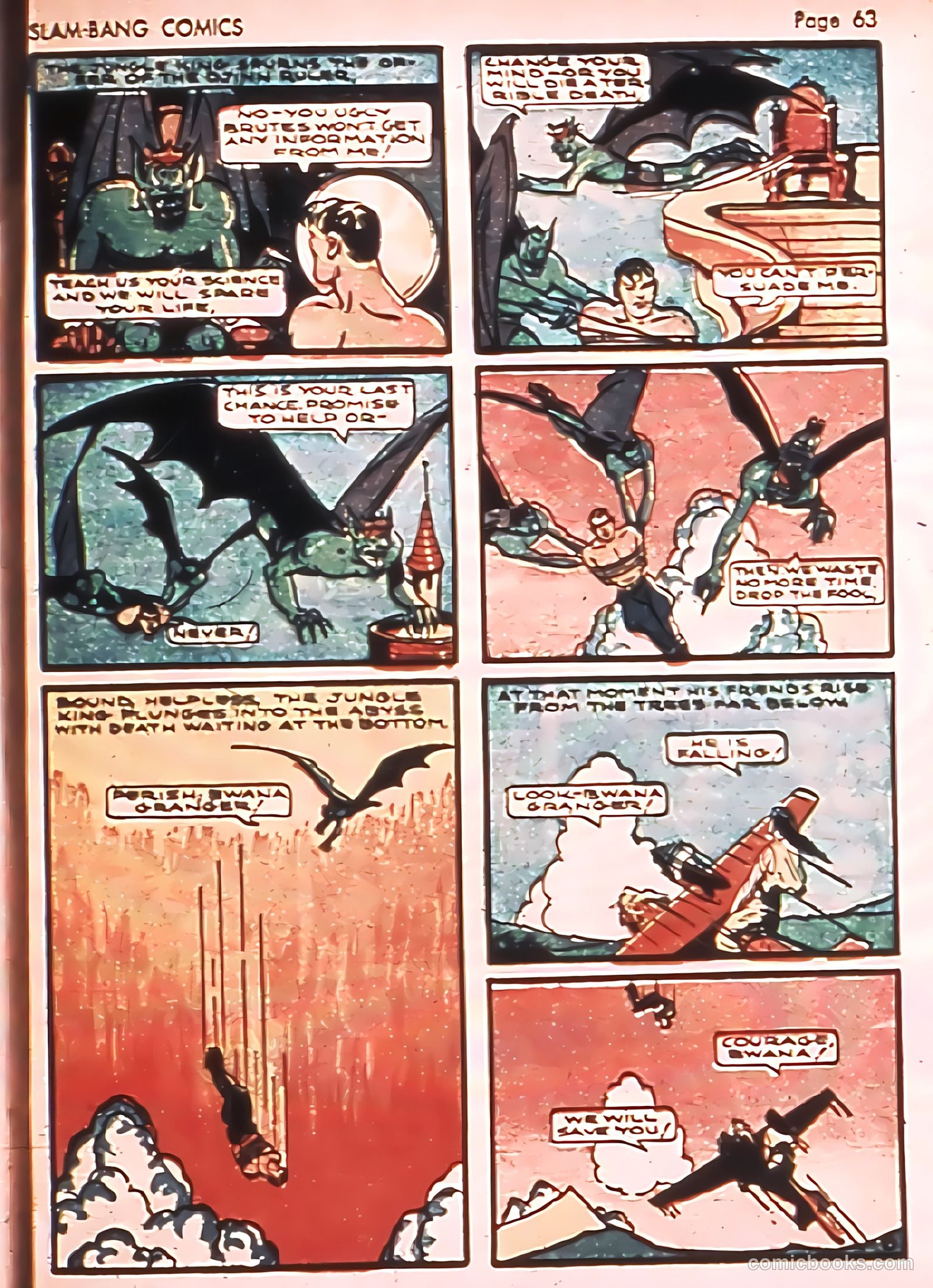 Slam-Bang Comics #3 (1940) — page 65 of 69