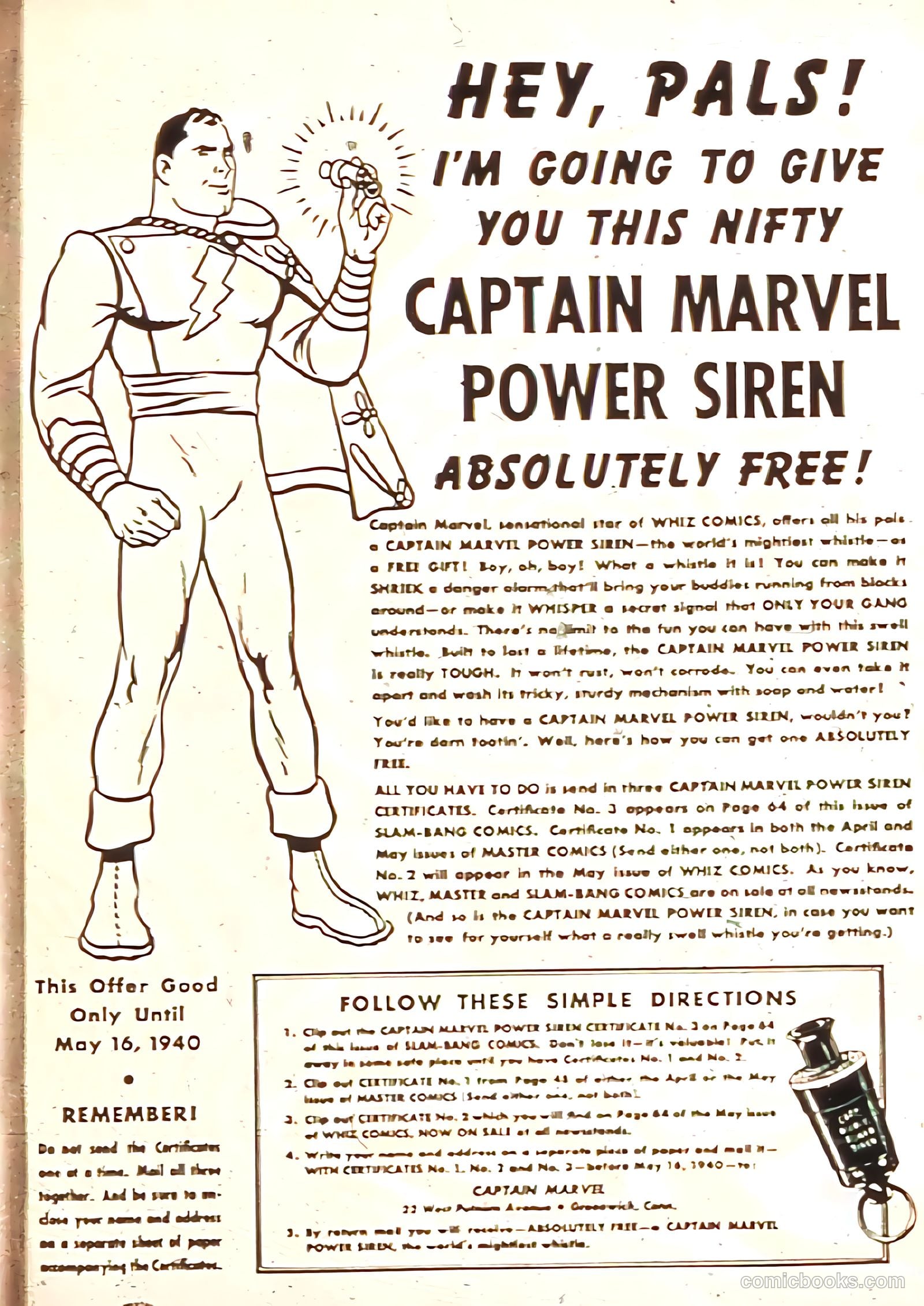 Slam-Bang Comics #3 (1940) — page 67 of 69