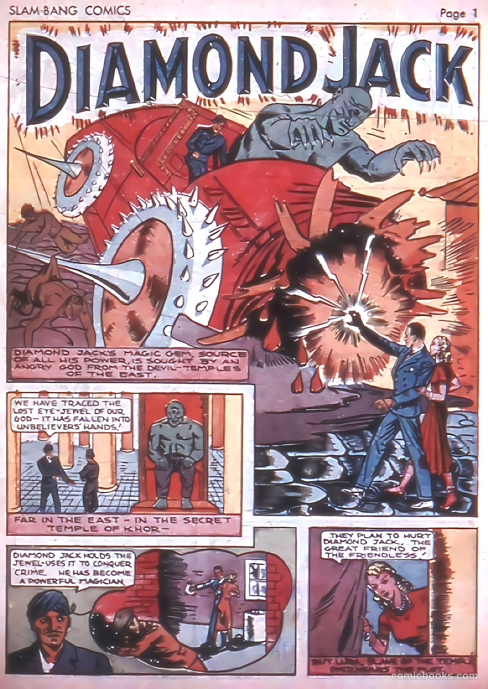 Slam-Bang Comics #4 (1940) — page 3 of 68