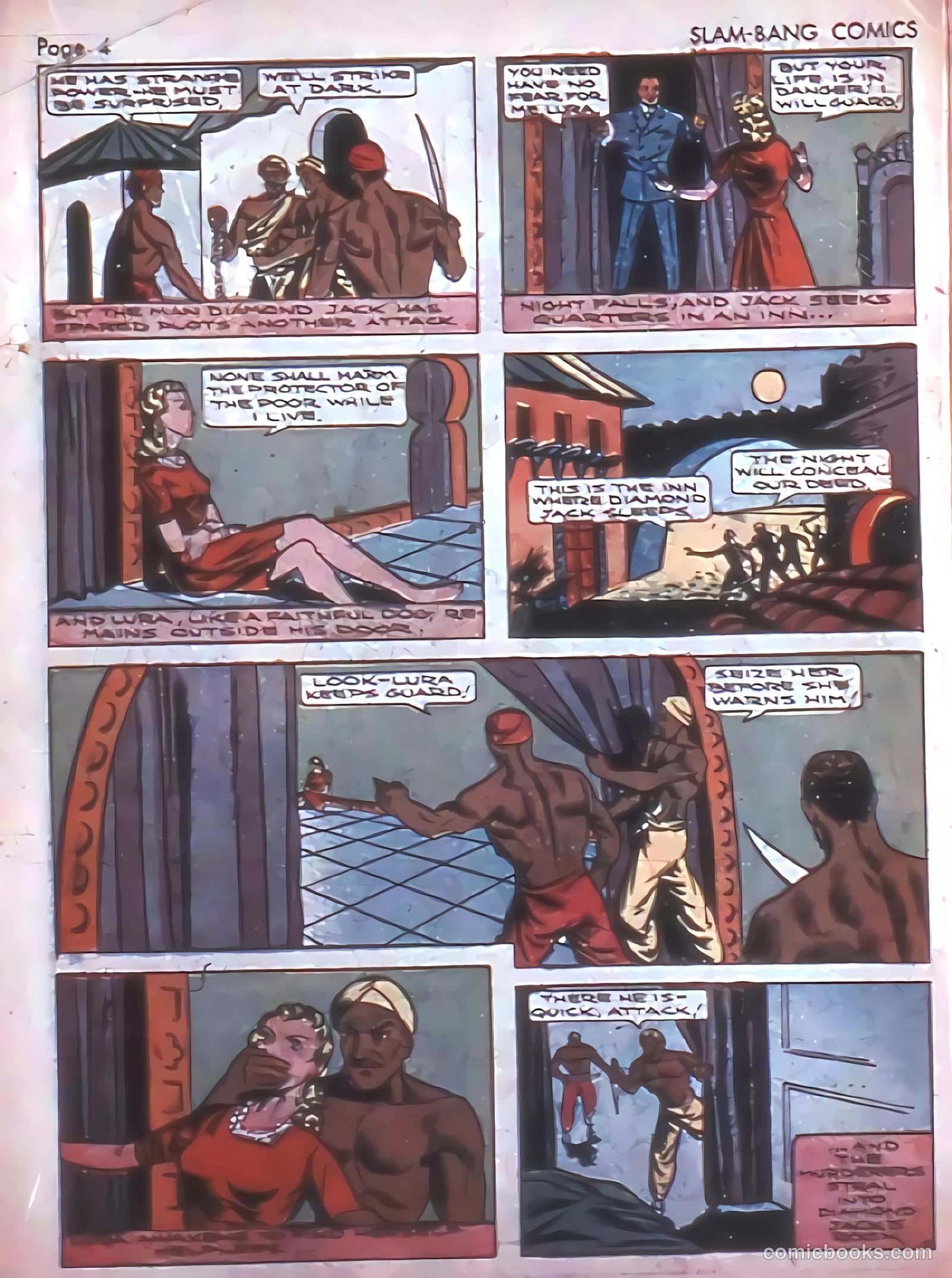 Slam-Bang Comics #4 (1940) — page 6 of 68