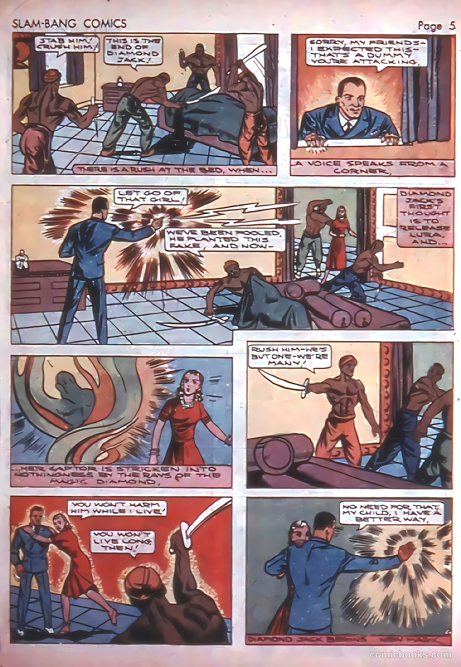 Slam-Bang Comics #4 (1940) — page 7 of 68