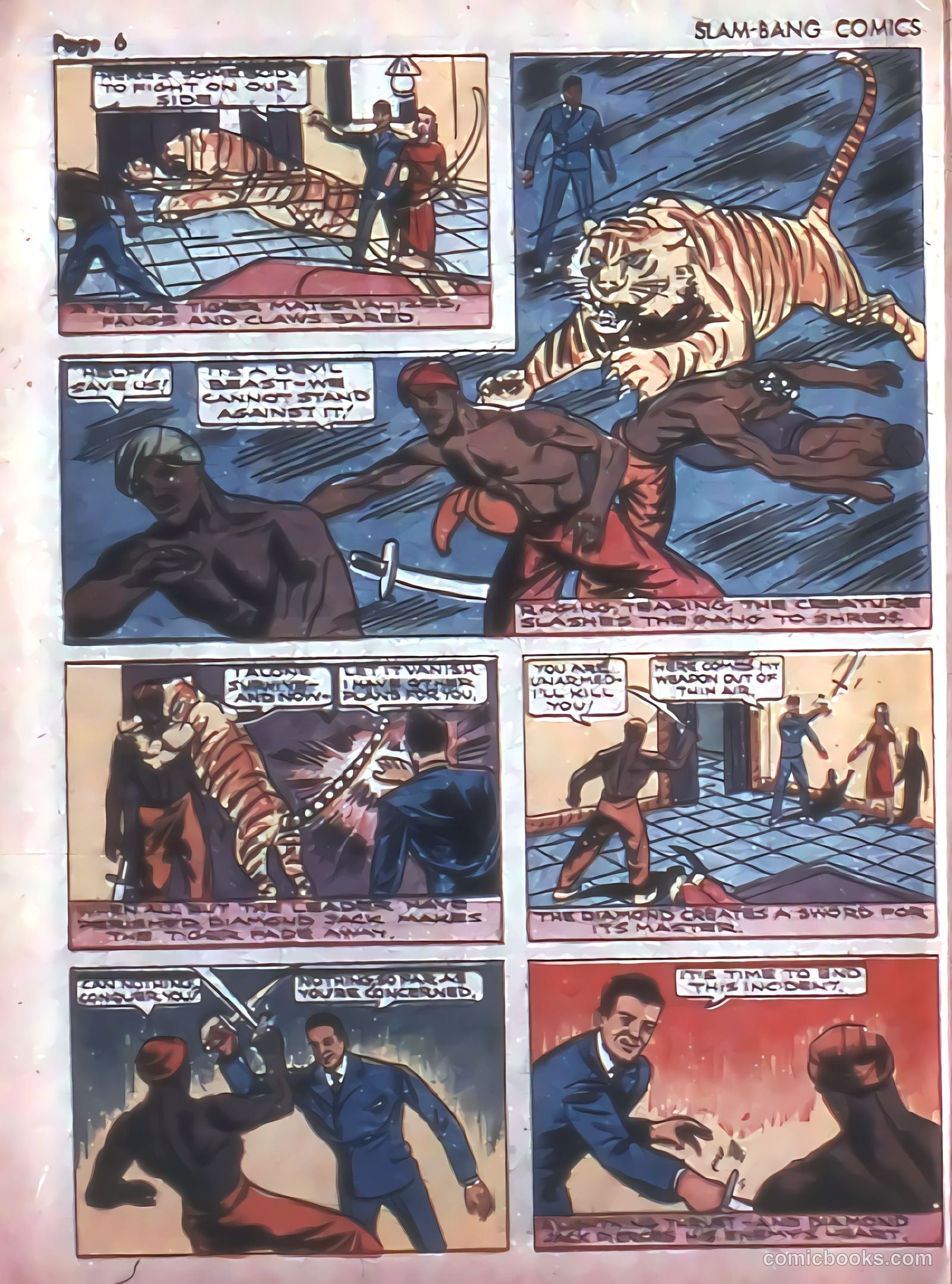 Slam-Bang Comics #4 (1940) — page 8 of 68