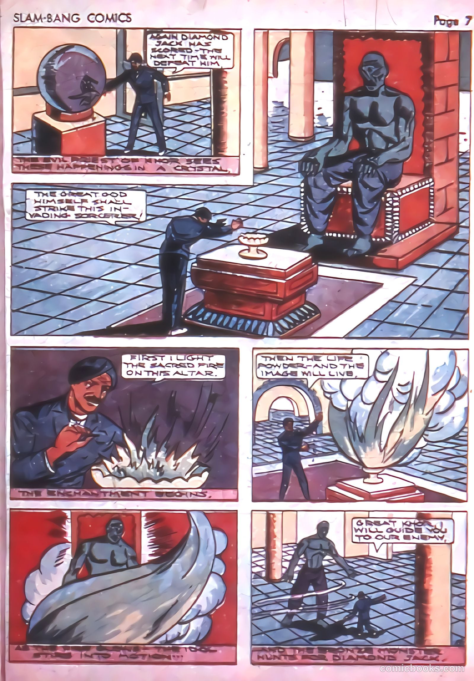 Slam-Bang Comics #4 (1940) — page 9 of 68
