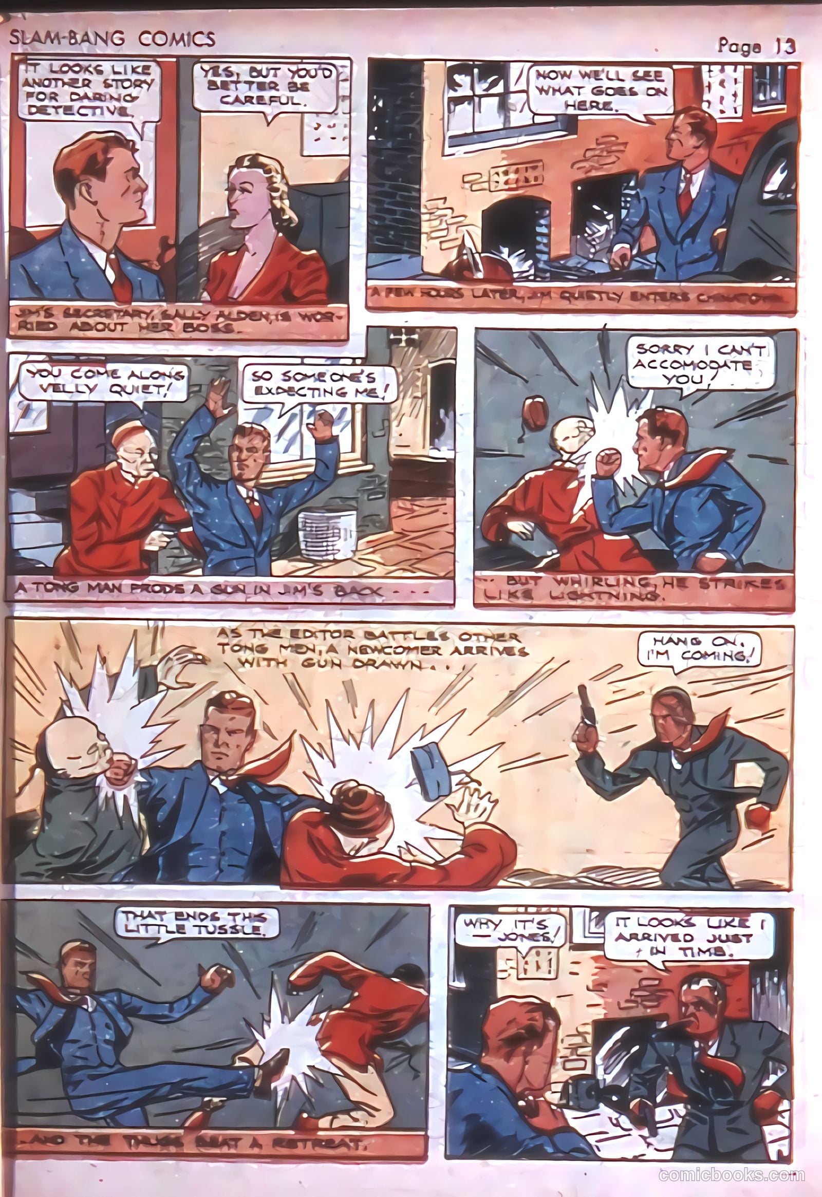 Slam-Bang Comics #4 (1940) — page 15 of 68