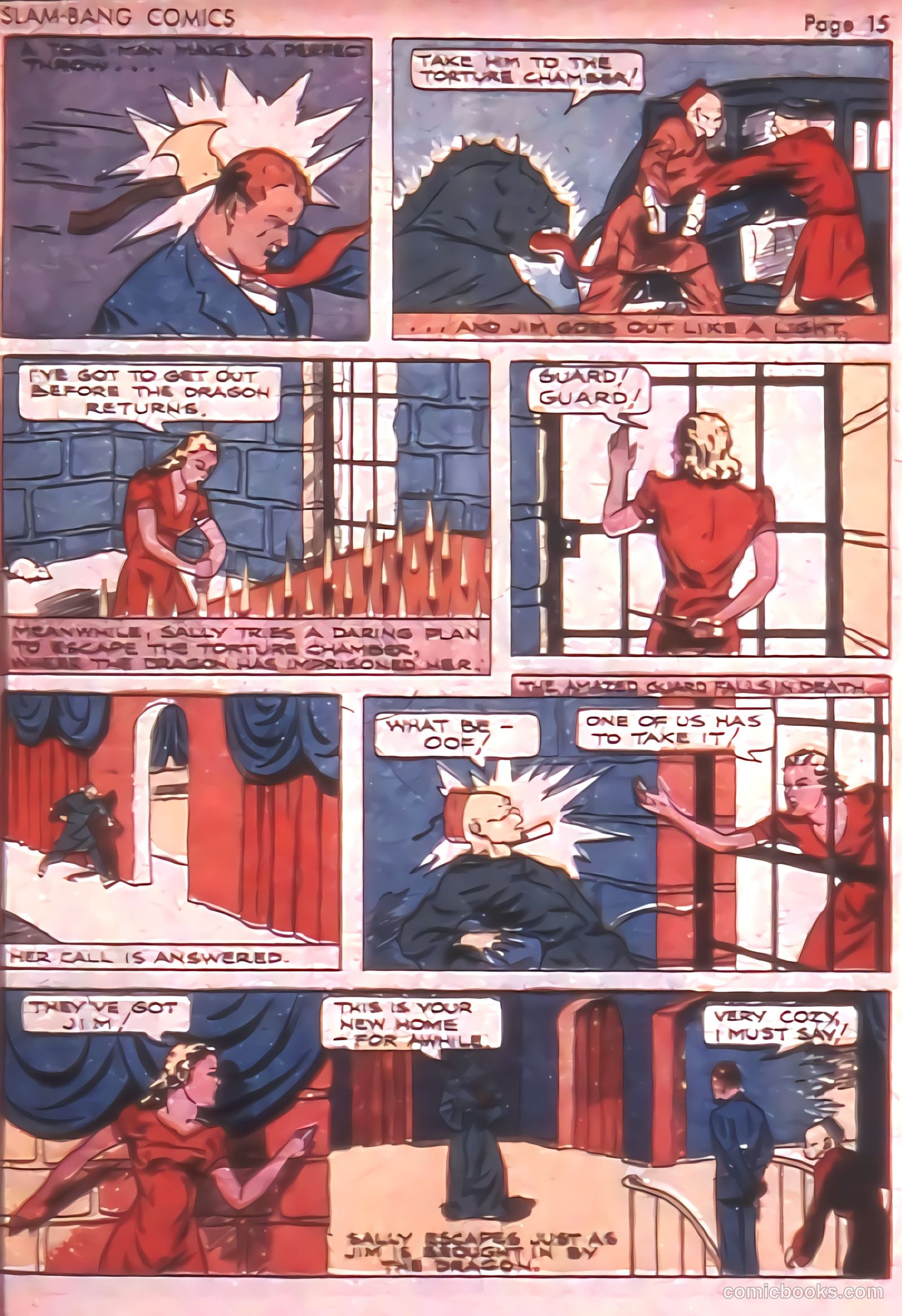 Slam-Bang Comics #4 (1940) — page 17 of 68