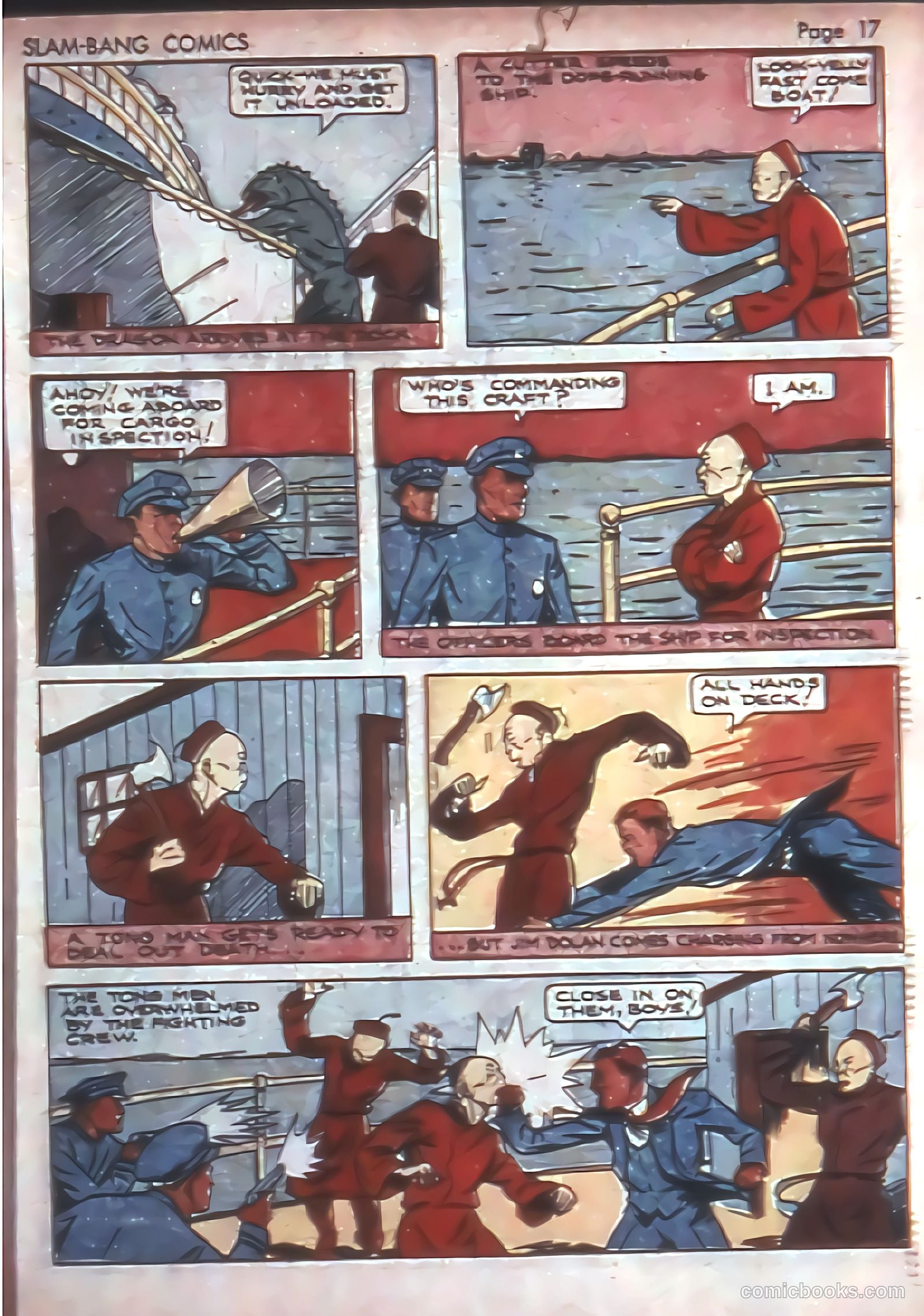 Slam-Bang Comics #4 (1940) — page 19 of 68