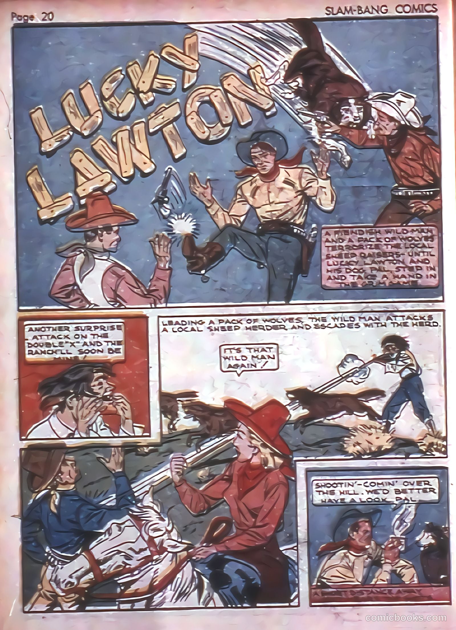 Slam-Bang Comics #4 (1940) — page 22 of 68