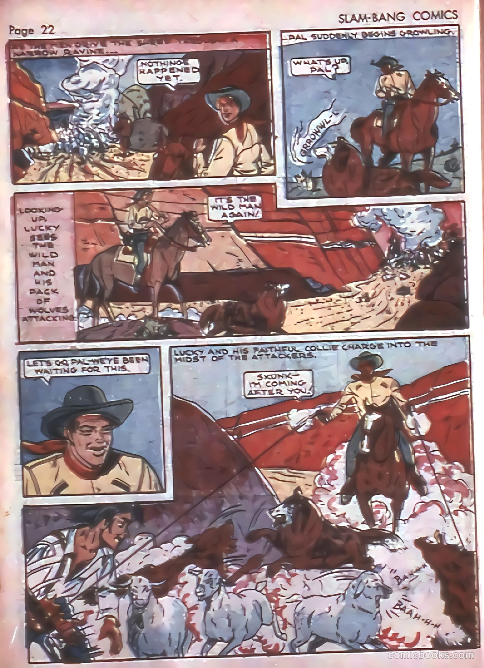 Slam-Bang Comics #4 (1940) — page 24 of 68