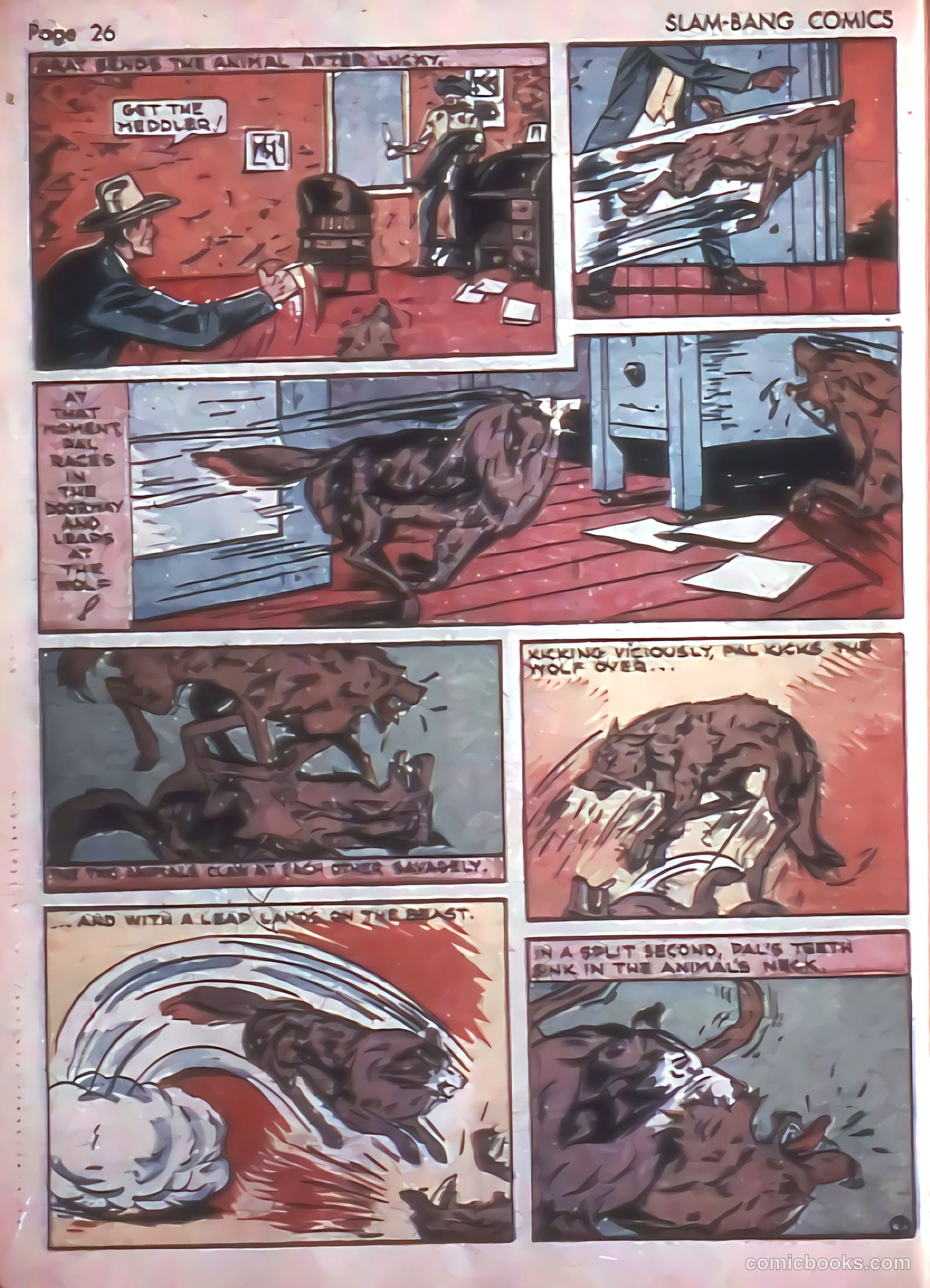 Slam-Bang Comics #4 (1940) — page 28 of 68
