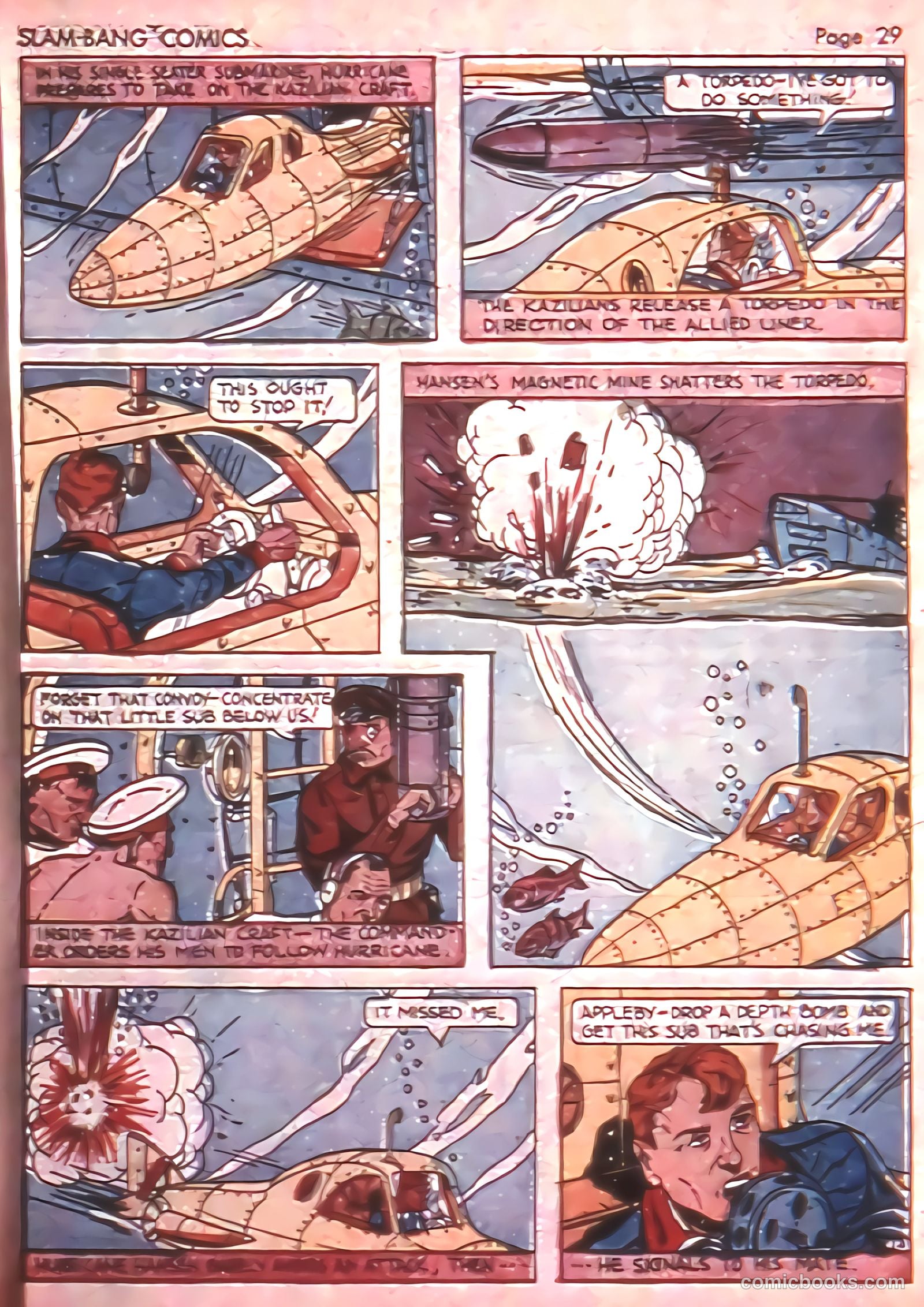 Slam-Bang Comics #4 (1940) — page 31 of 68