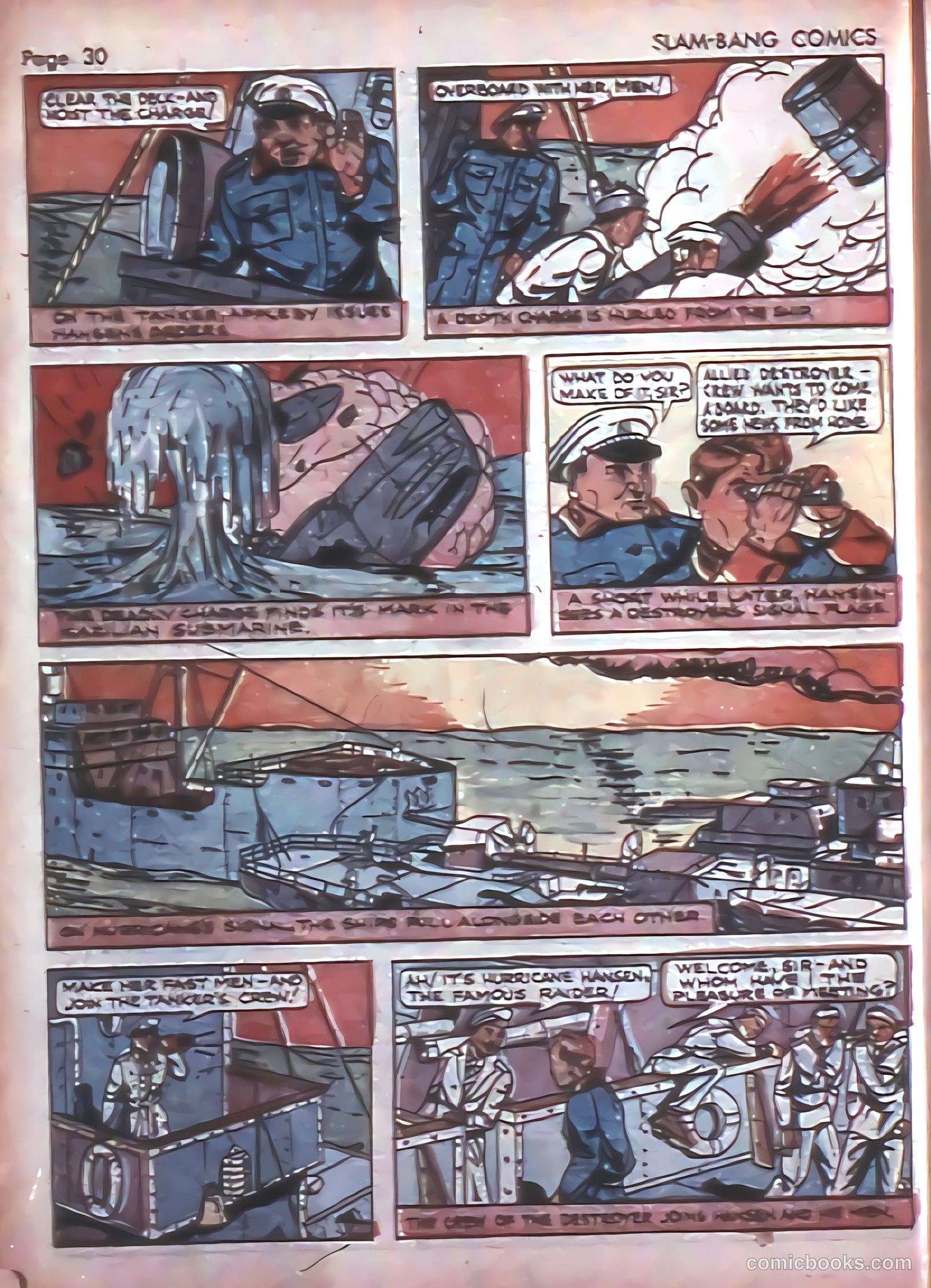 Slam-Bang Comics #4 (1940) — page 32 of 68