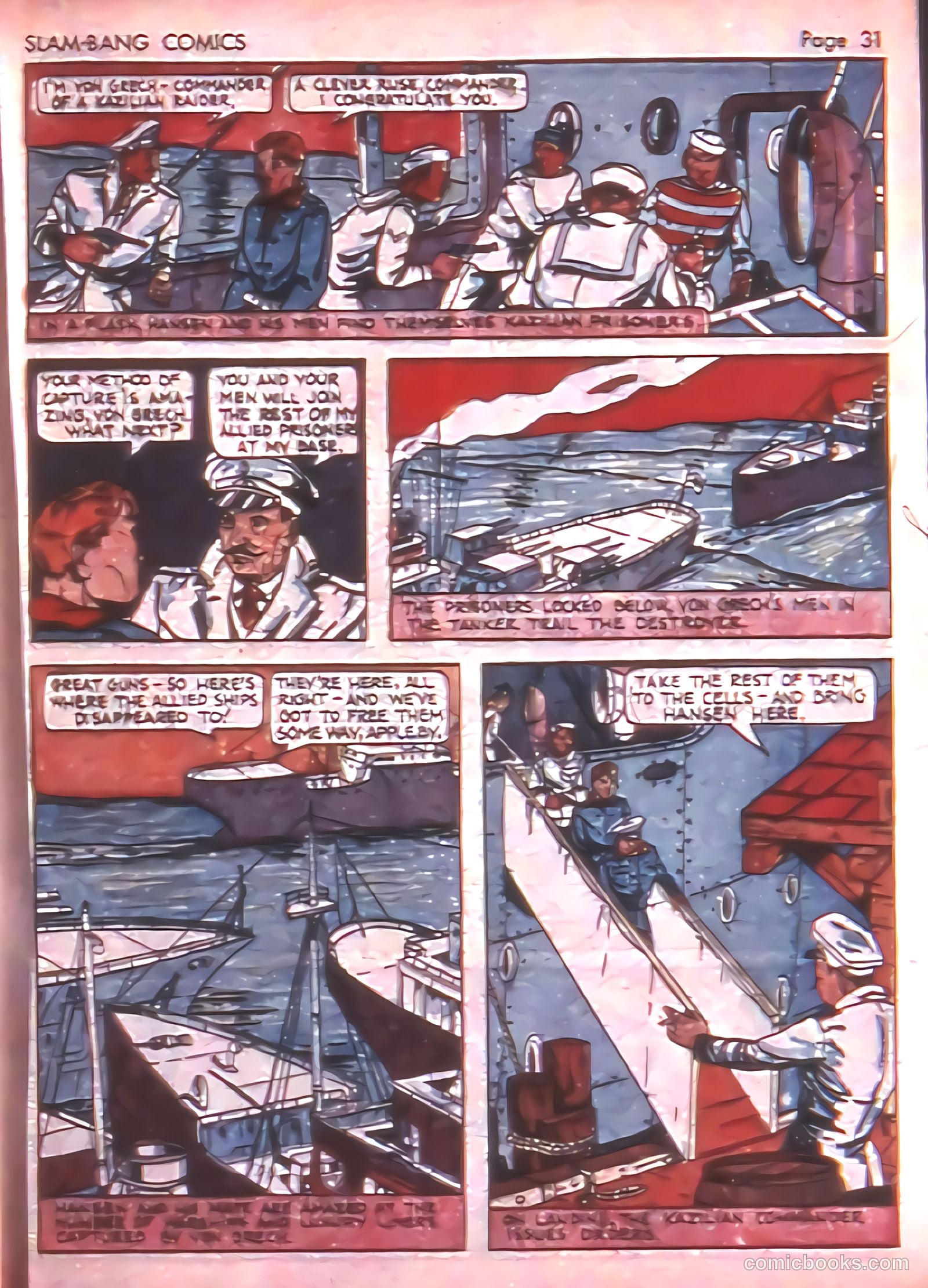 Slam-Bang Comics #4 (1940) — page 33 of 68