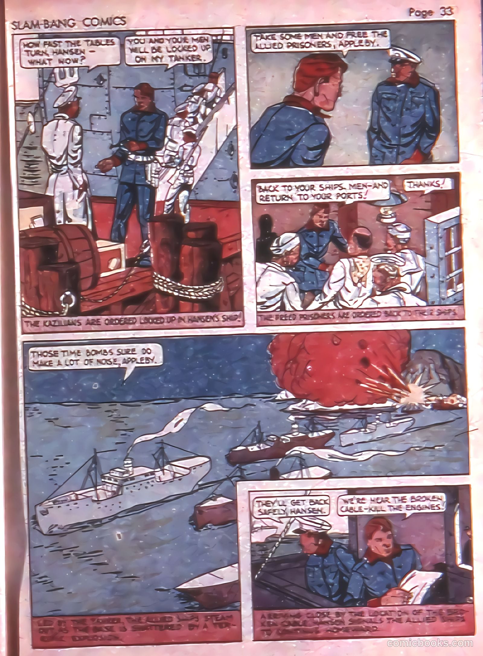 Slam-Bang Comics #4 (1940) — page 35 of 68