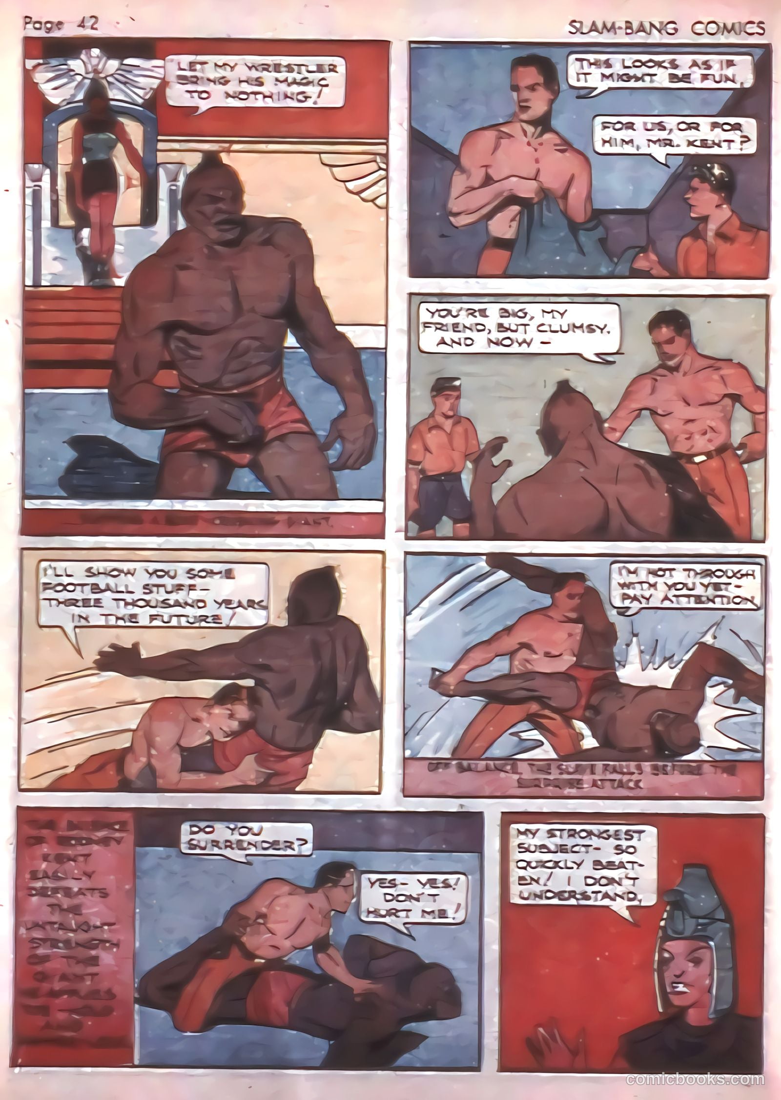 Slam-Bang Comics #4 (1940) — page 44 of 68