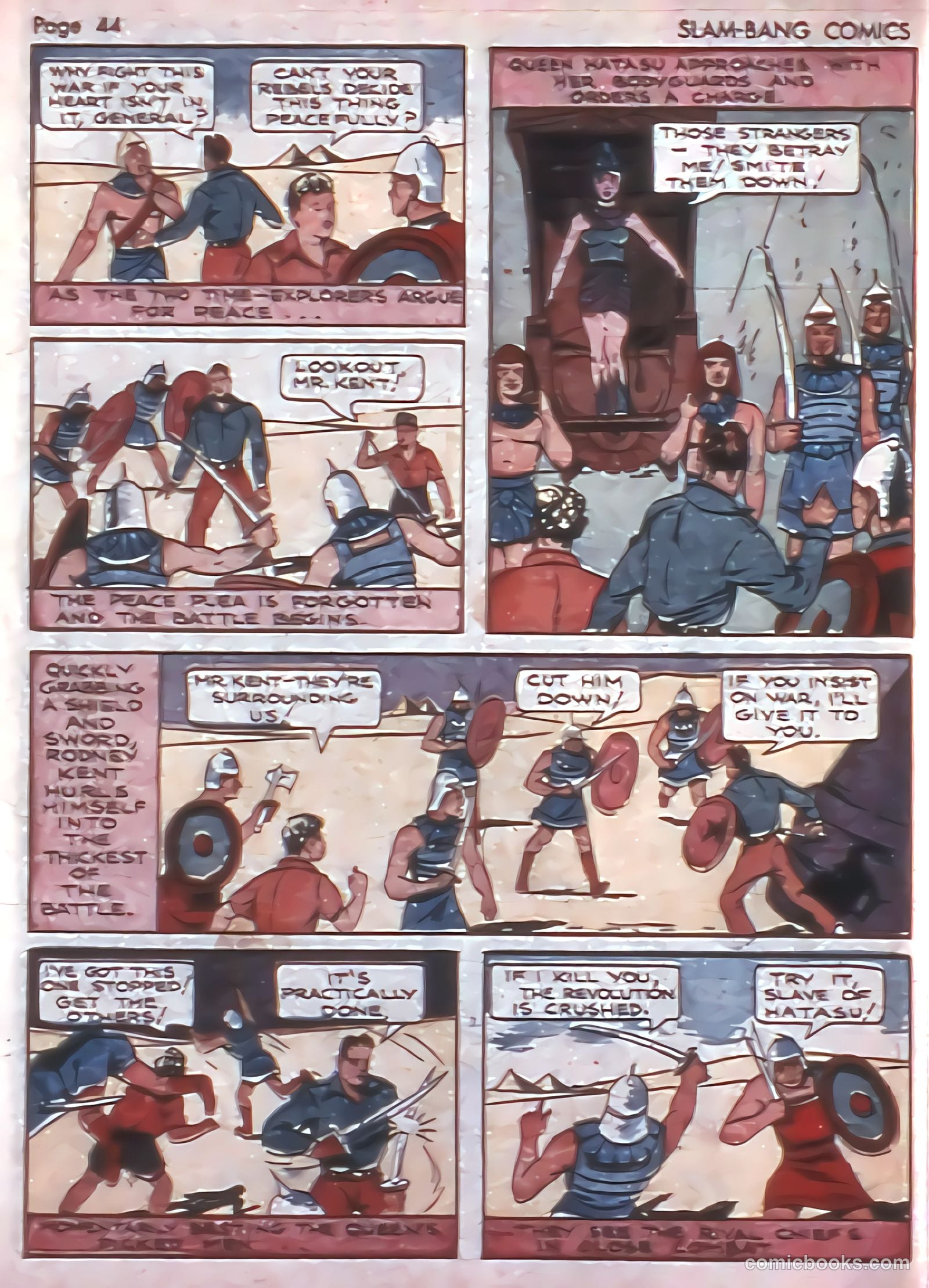 Slam-Bang Comics #4 (1940) — page 46 of 68
