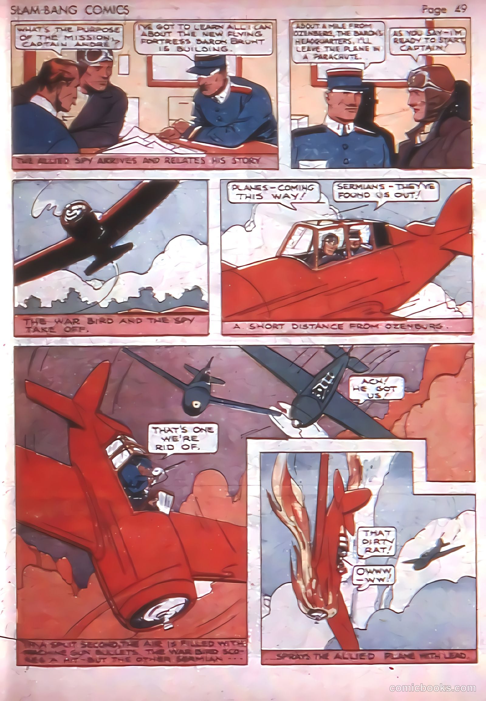 Slam-Bang Comics #4 (1940) — page 51 of 68
