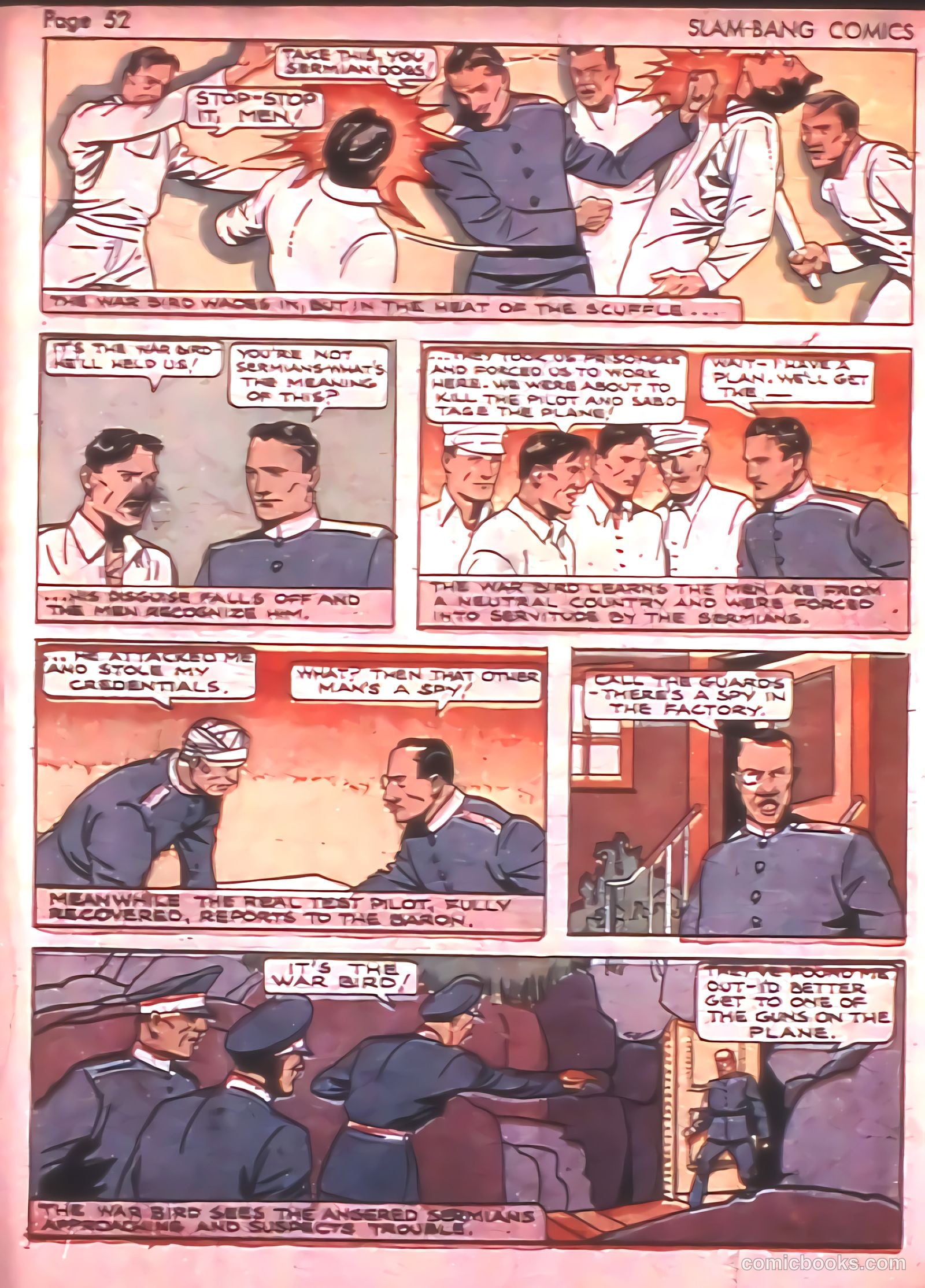 Slam-Bang Comics #4 (1940) — page 54 of 68