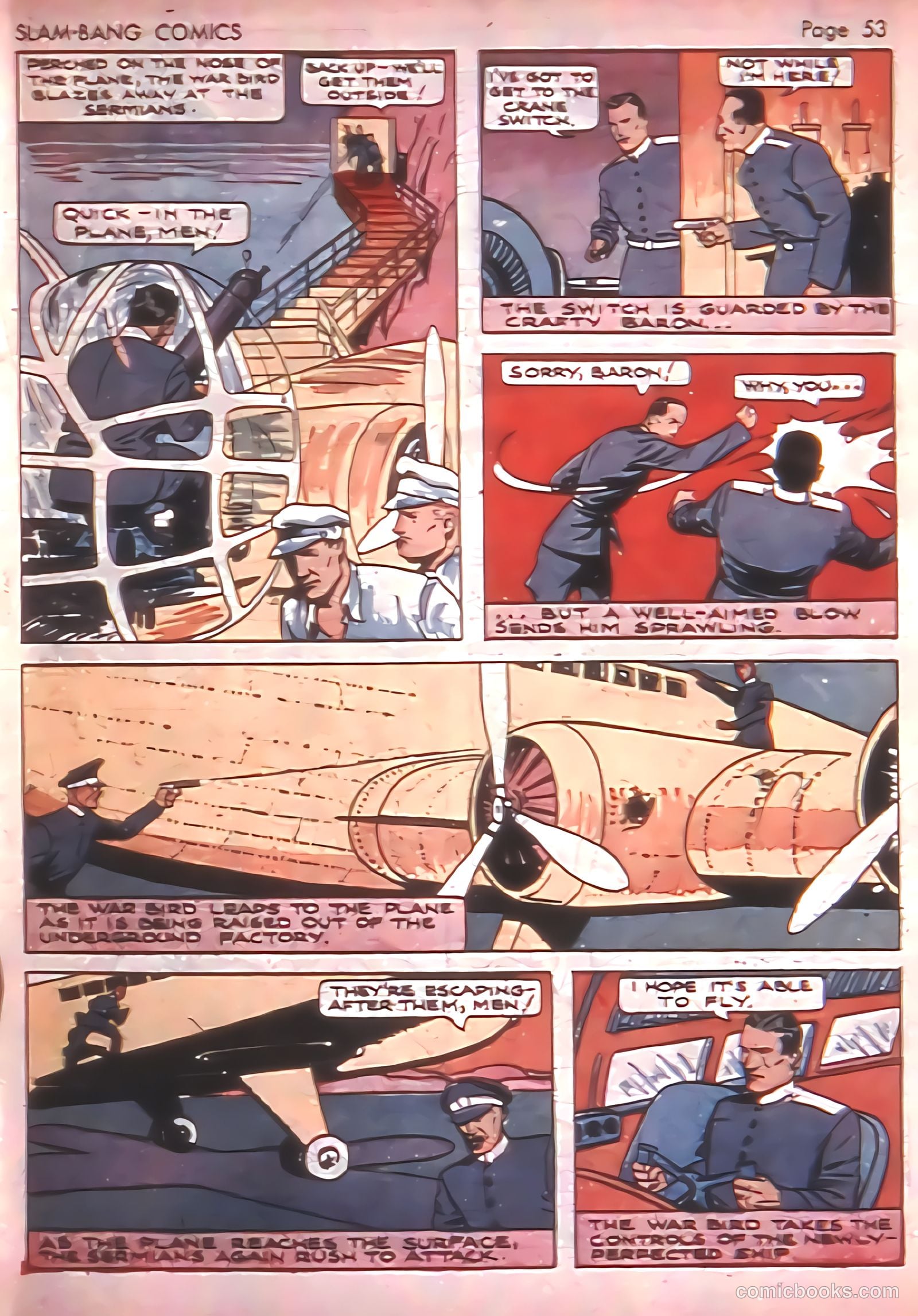 Slam-Bang Comics #4 (1940) — page 55 of 68