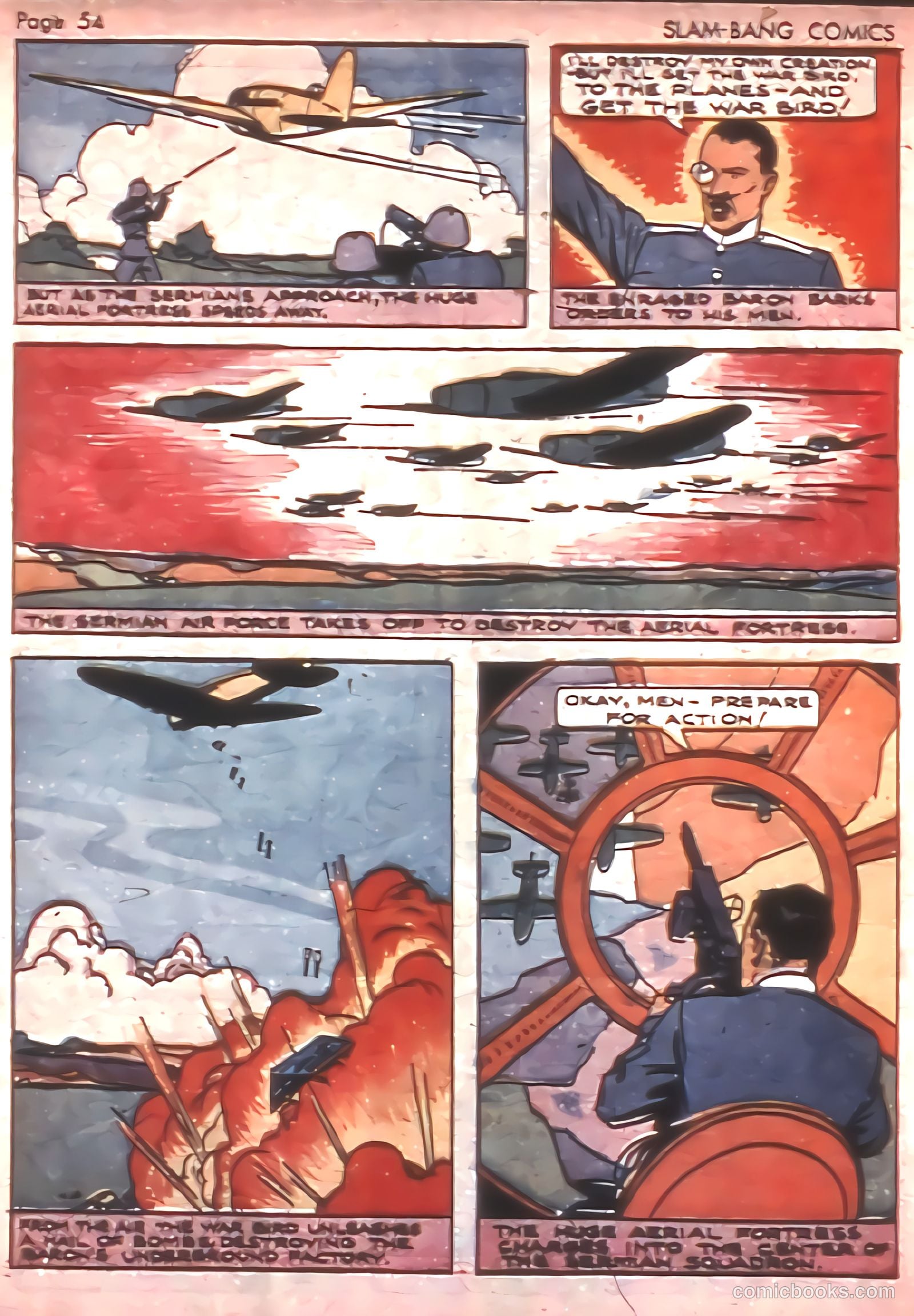 Slam-Bang Comics #4 (1940) — page 56 of 68