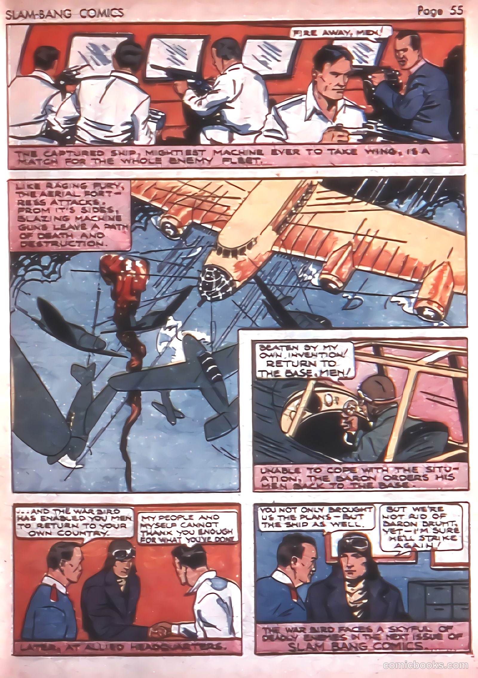 Slam-Bang Comics #4 (1940) — page 57 of 68