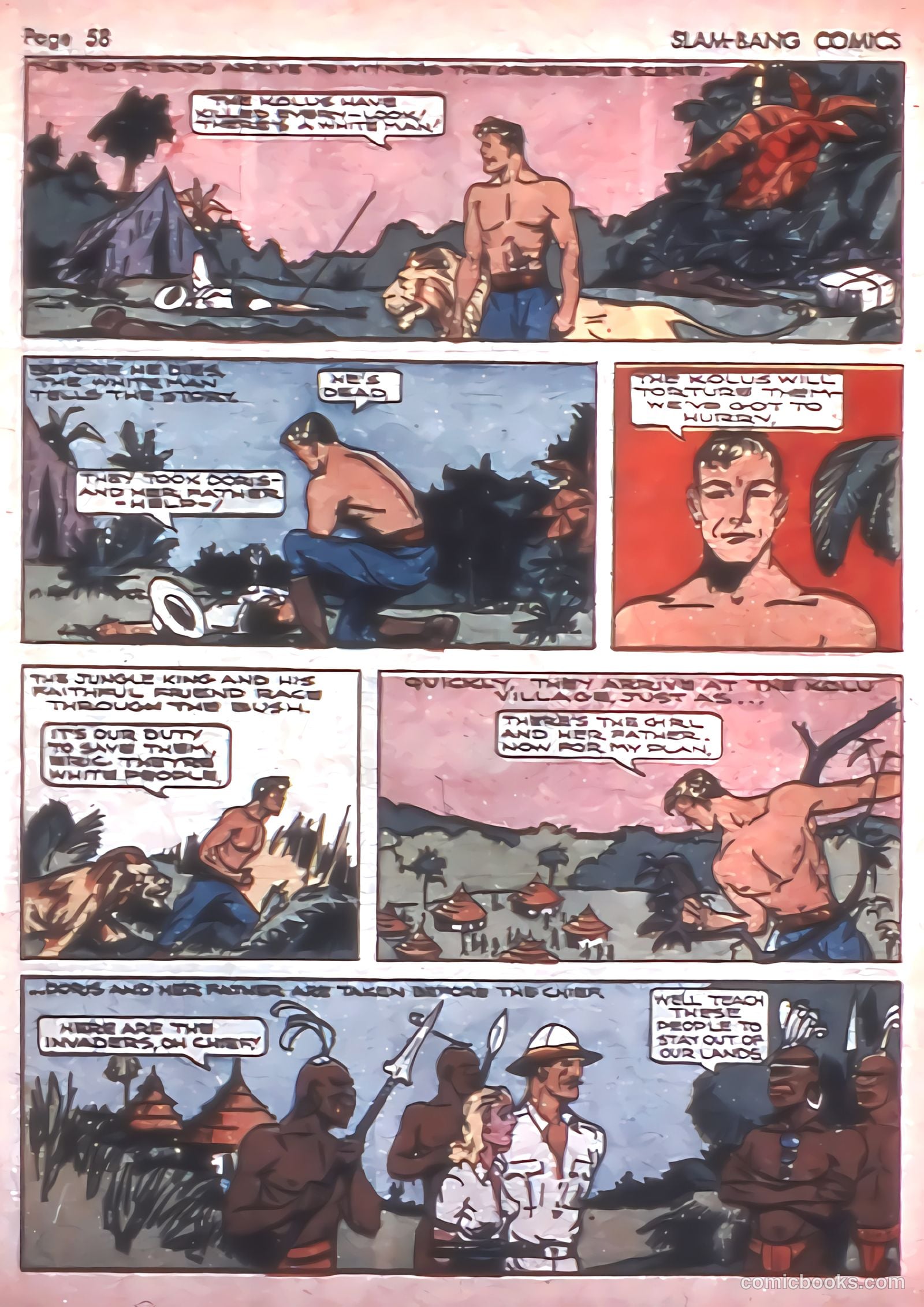 Slam-Bang Comics #4 (1940) — page 60 of 68