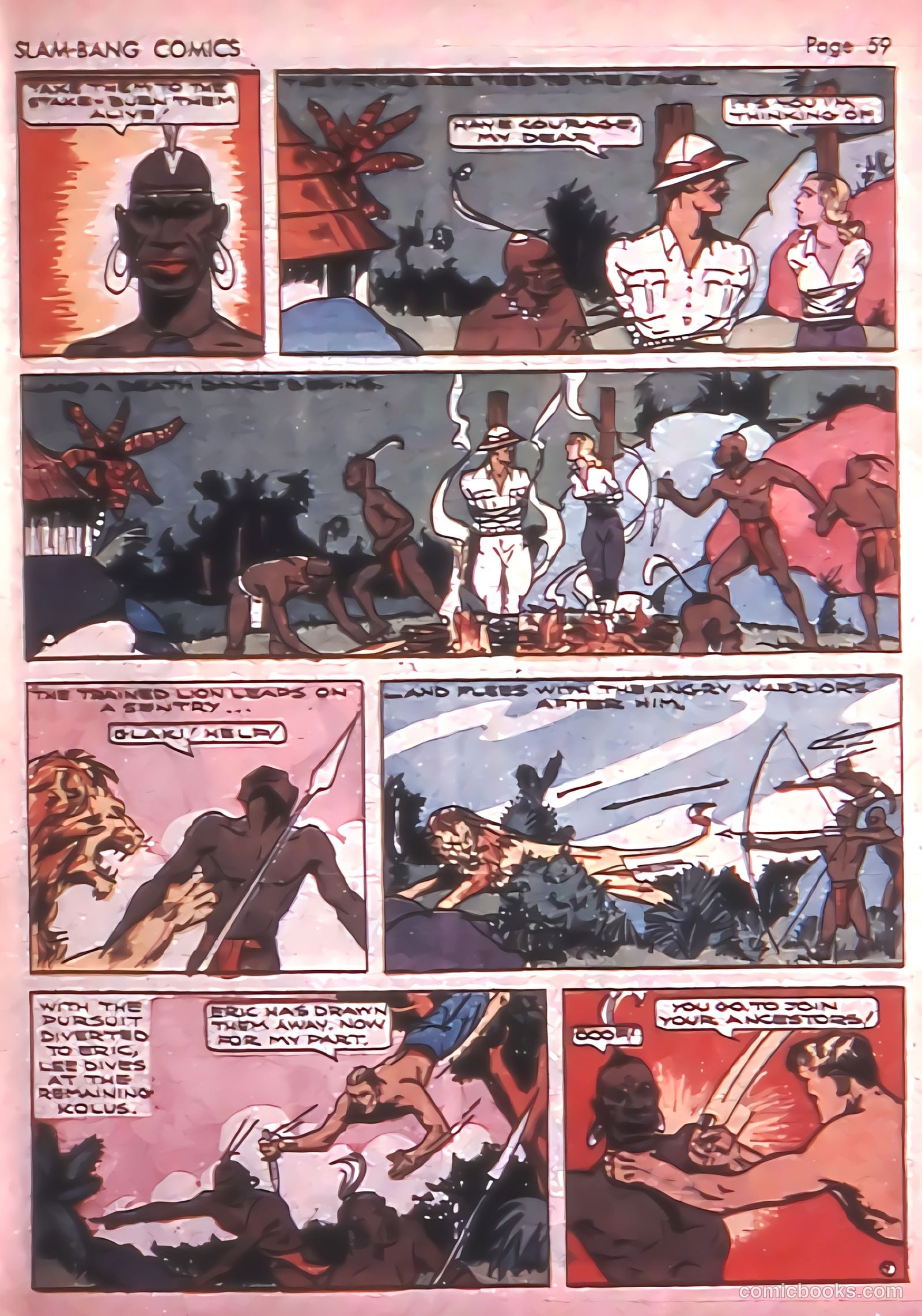 Slam-Bang Comics #4 (1940) — page 61 of 68