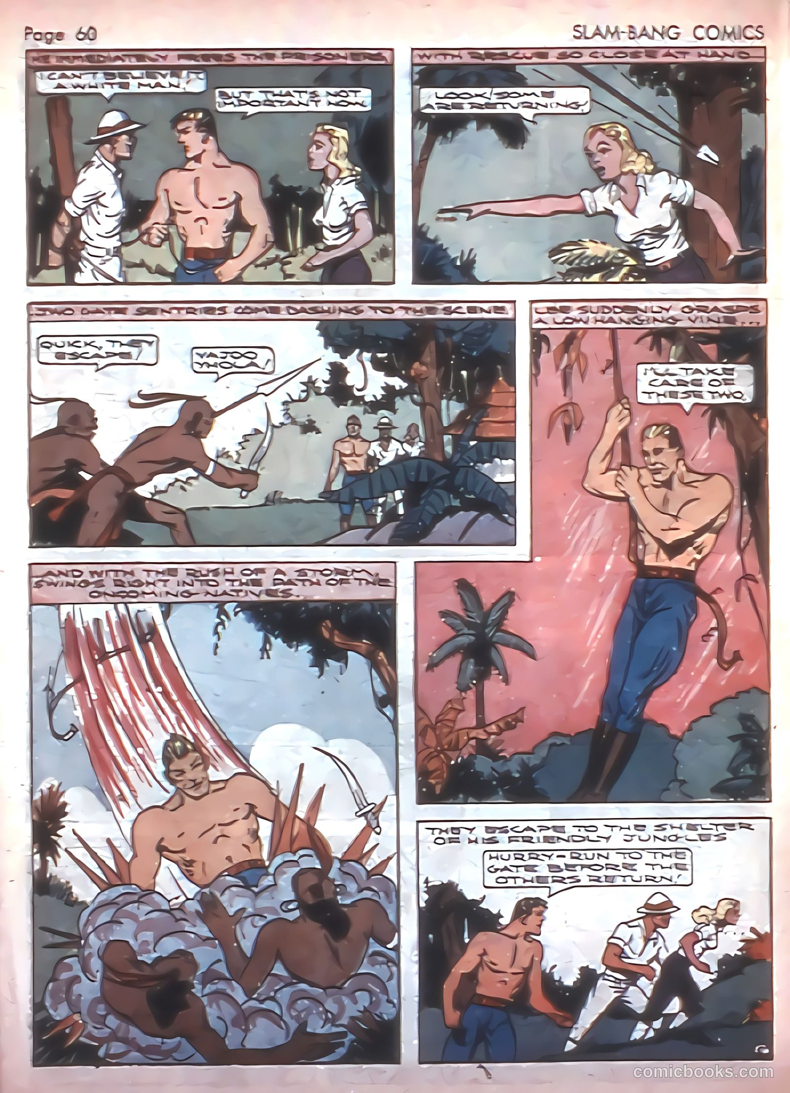 Slam-Bang Comics #4 (1940) — page 62 of 68