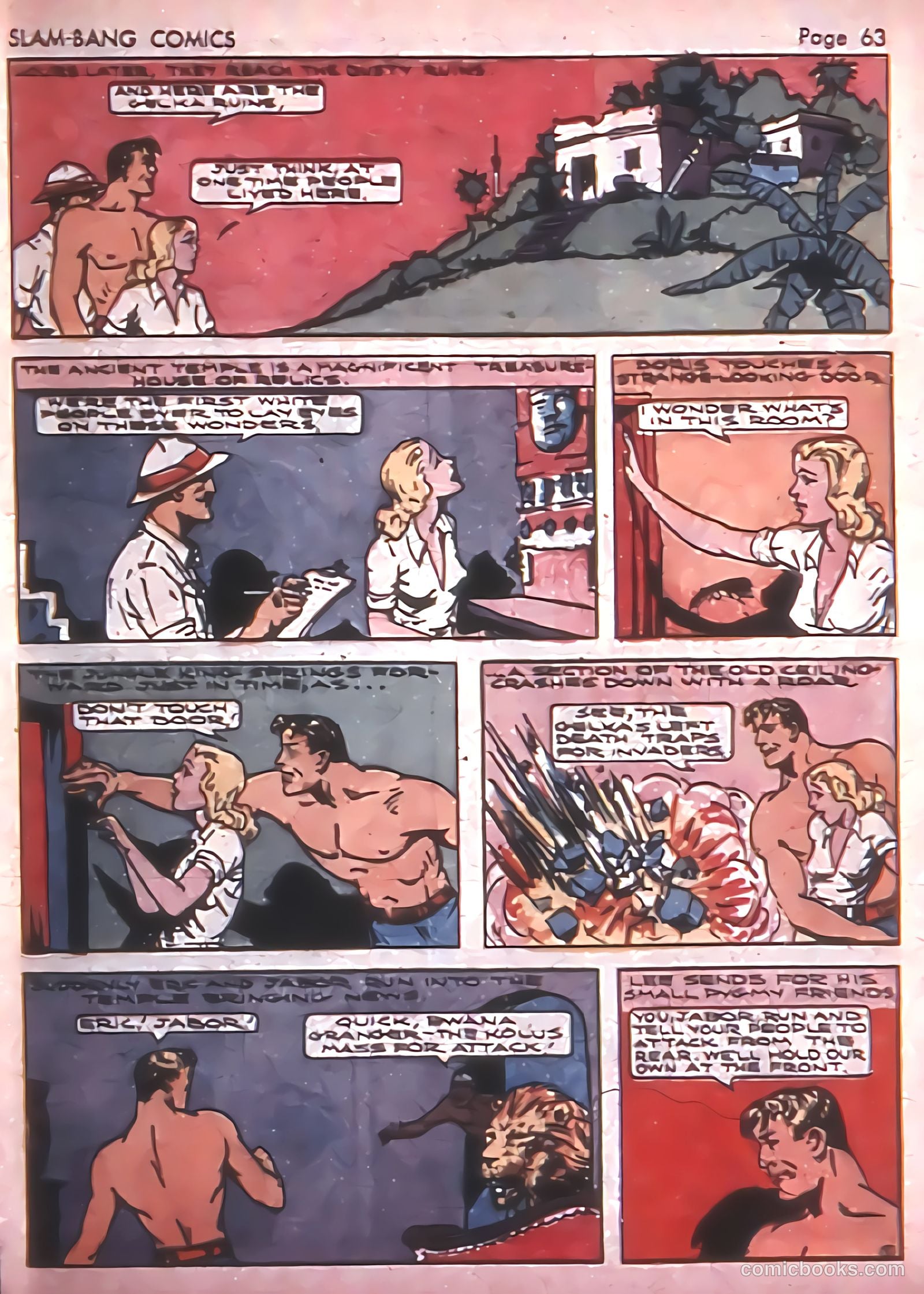 Slam-Bang Comics #4 (1940) — page 65 of 68